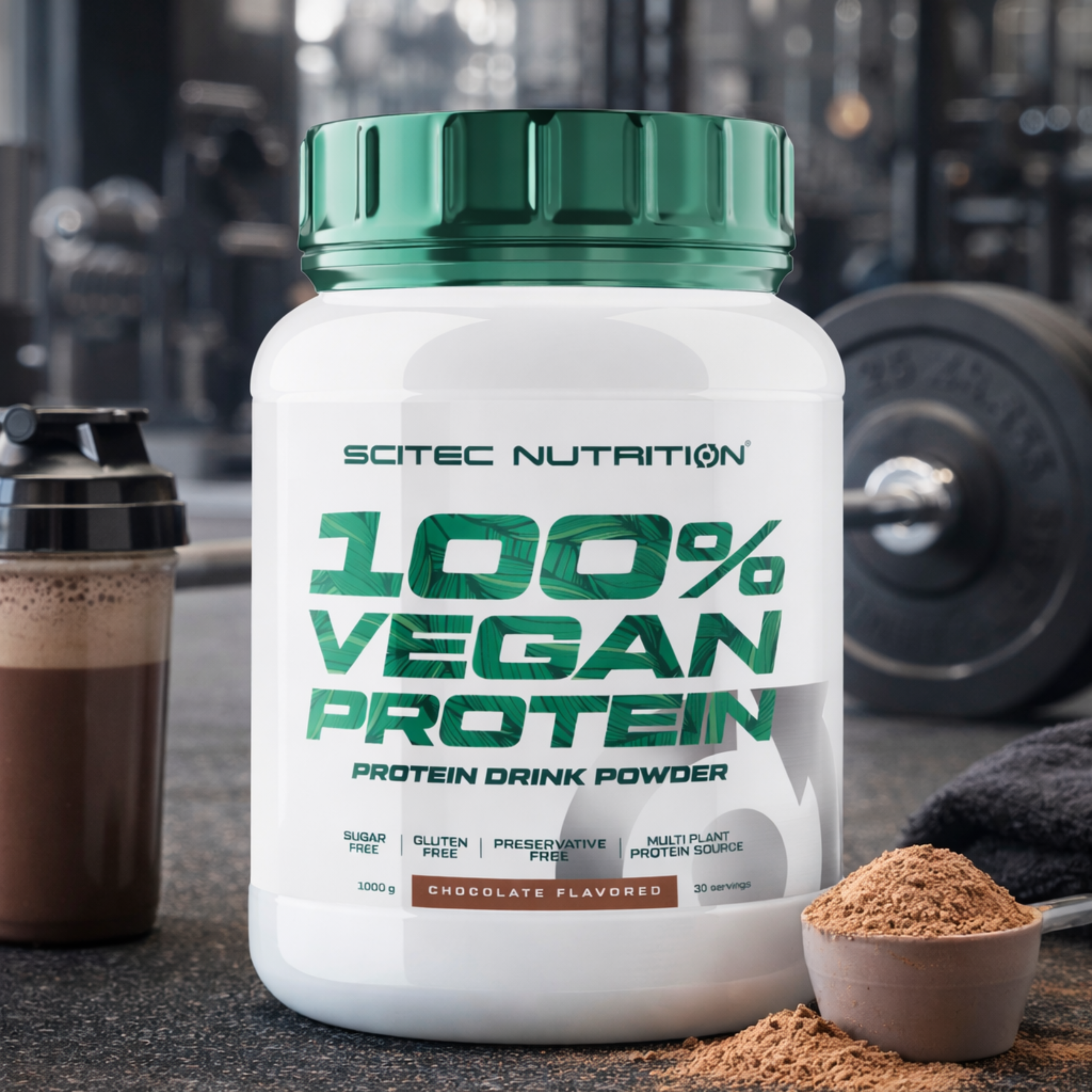 SCITEC 100% Vegan Protein - 1000g