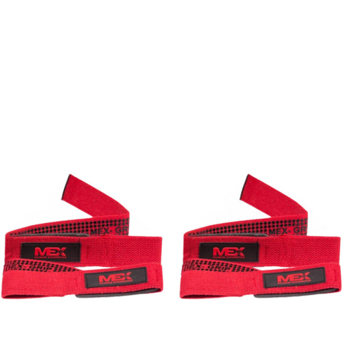MEX NUTRITION - Lift Straps - 2x Red