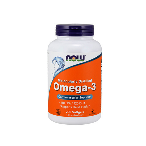 NOW Omega-3 - 2x 200softgels