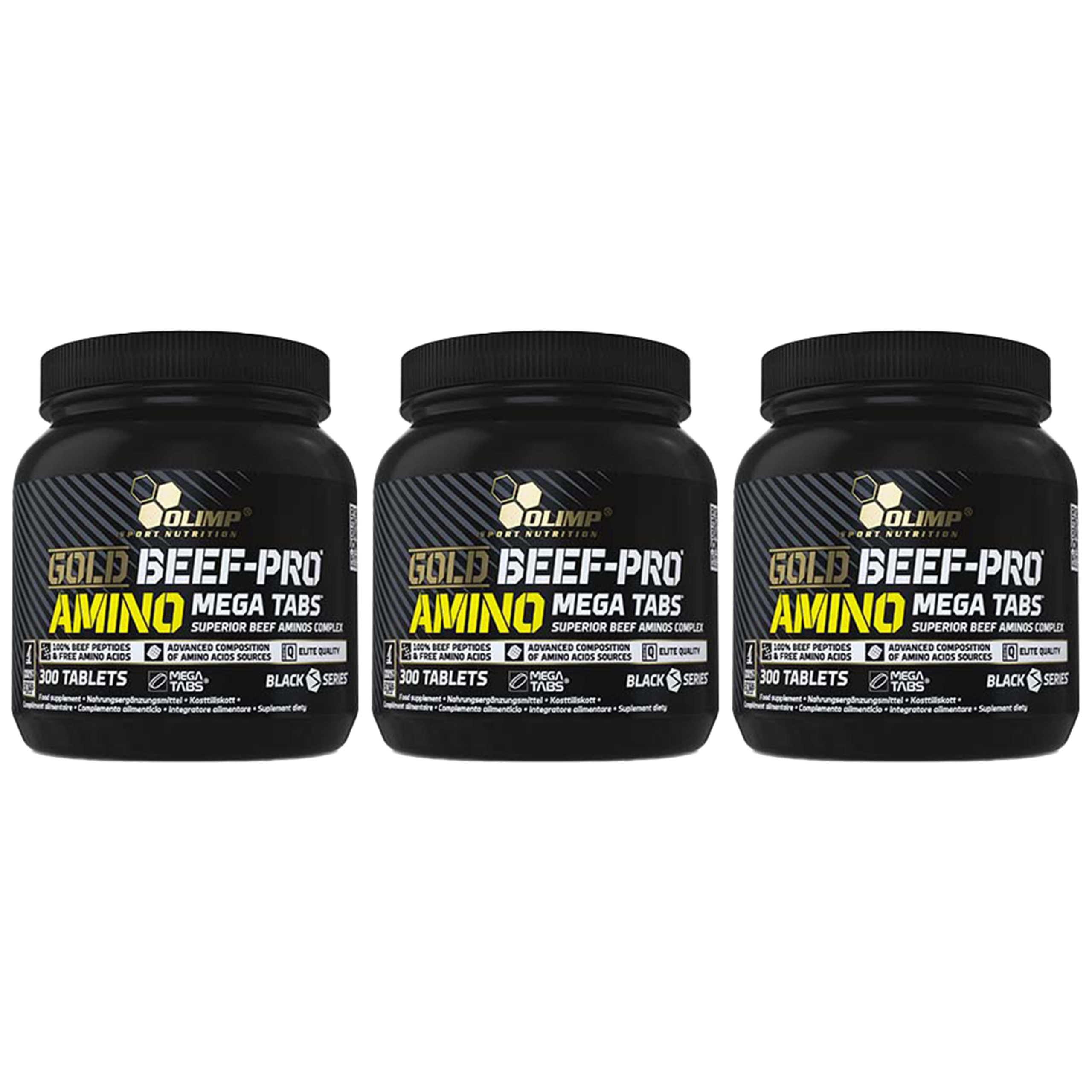 OLIMP Gold Beef-Pro Amino - 3x 300tabs.