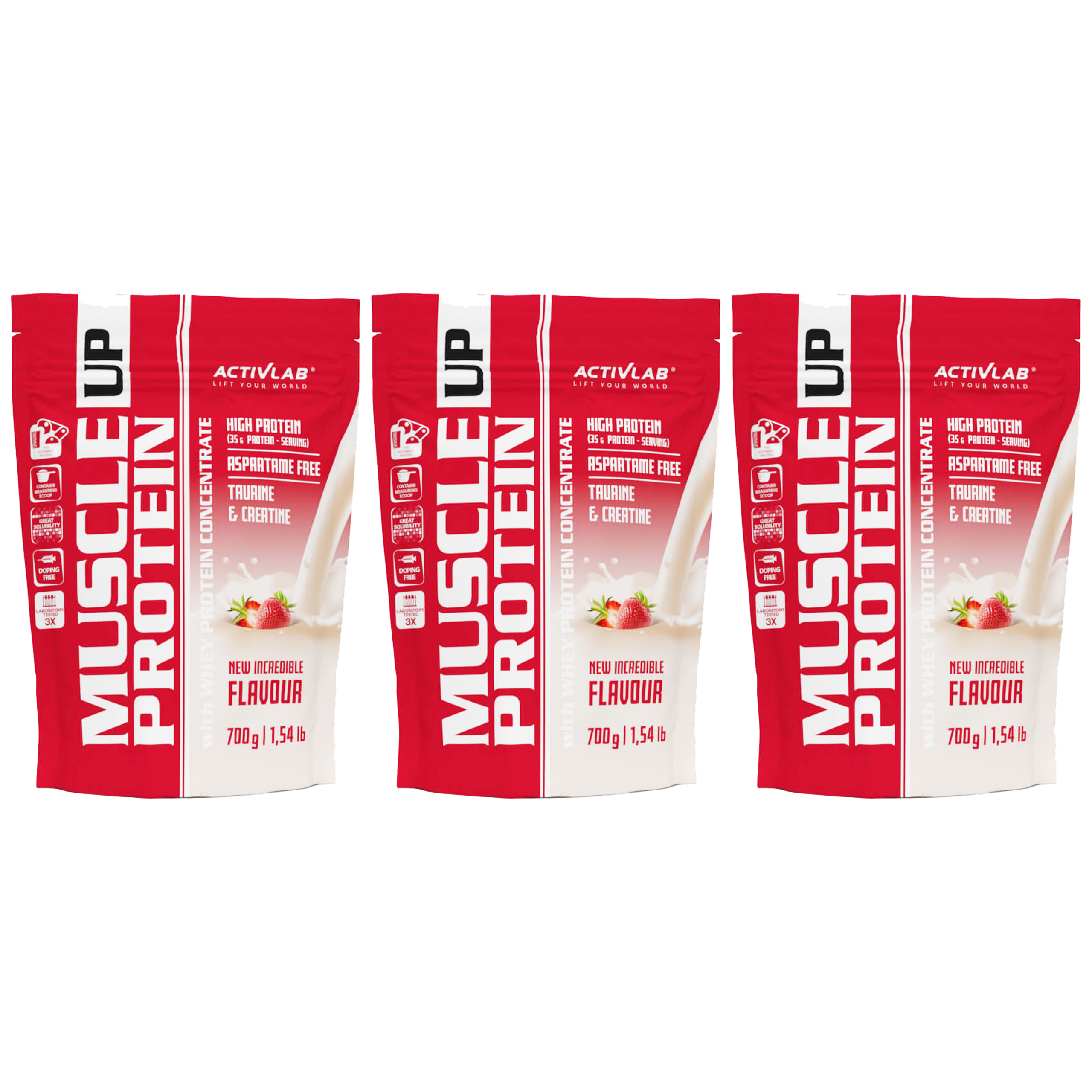 ACTIVLAB Muscle Up Protein - 3x 700g