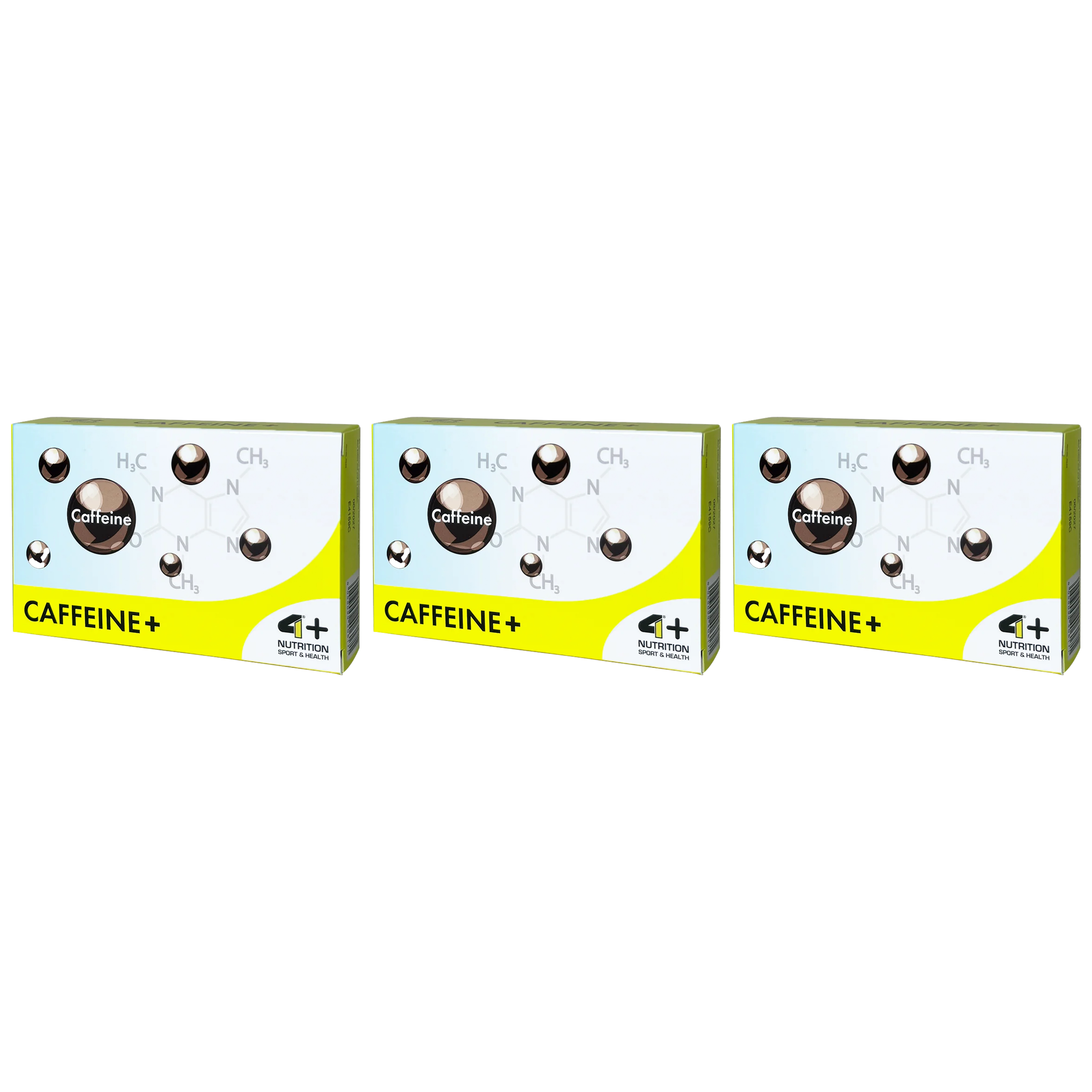 4 SPORT NUTRITION Caffeine+ - 3x 30tabs.
