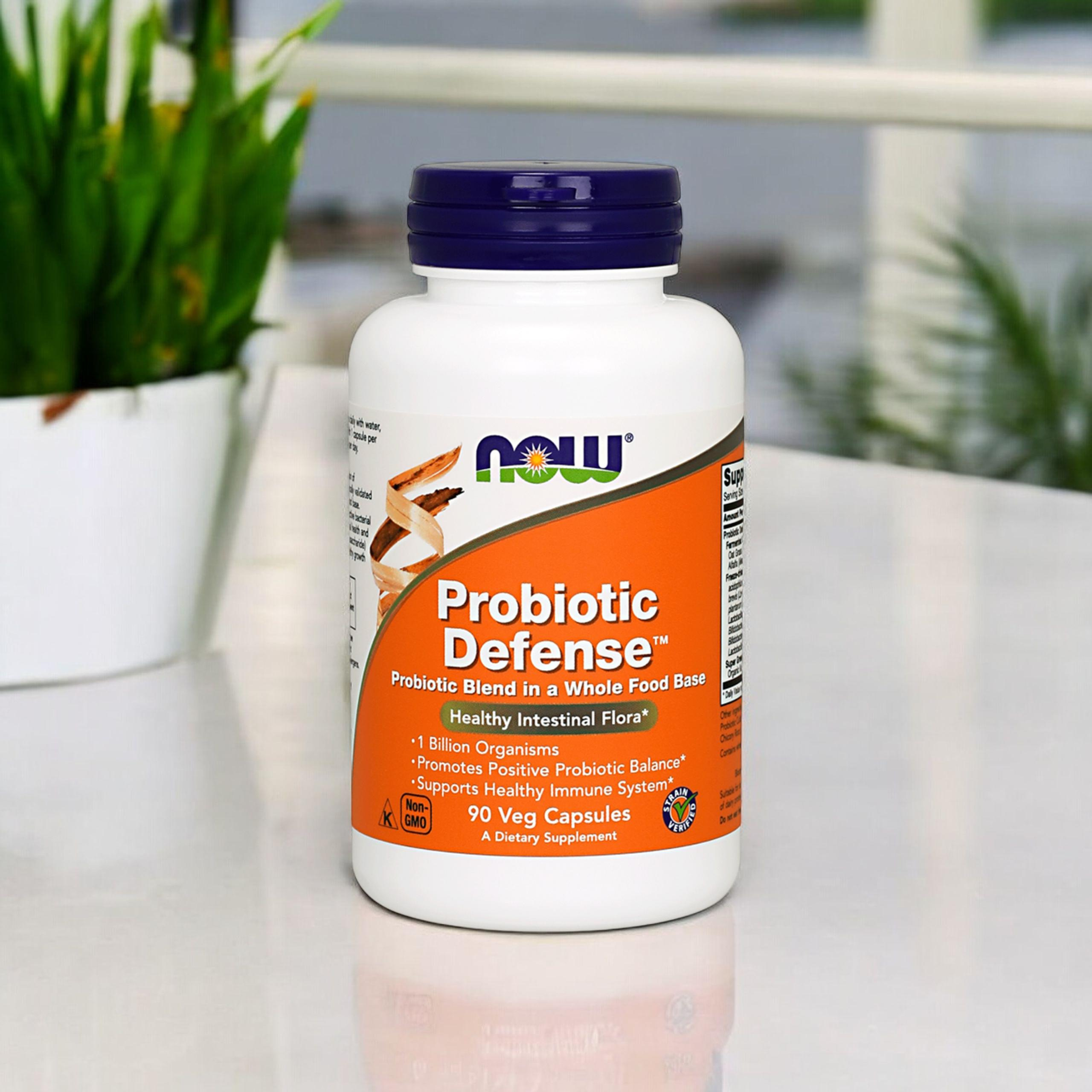 NOW Probiotic Defense - 3x 90vegcaps