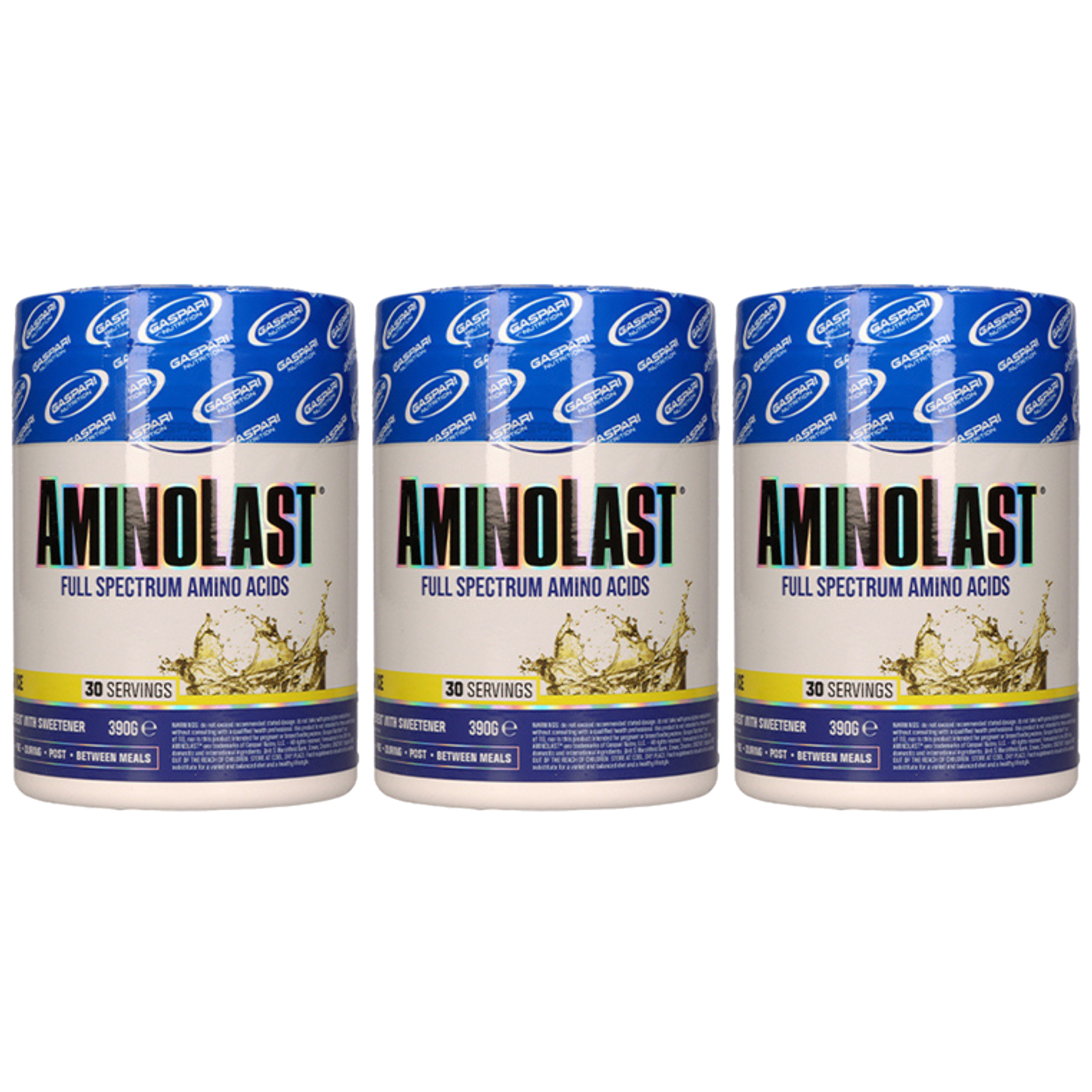 GASPARI NUTRITION - Aminolast - 3x 390g - Lemon Ice