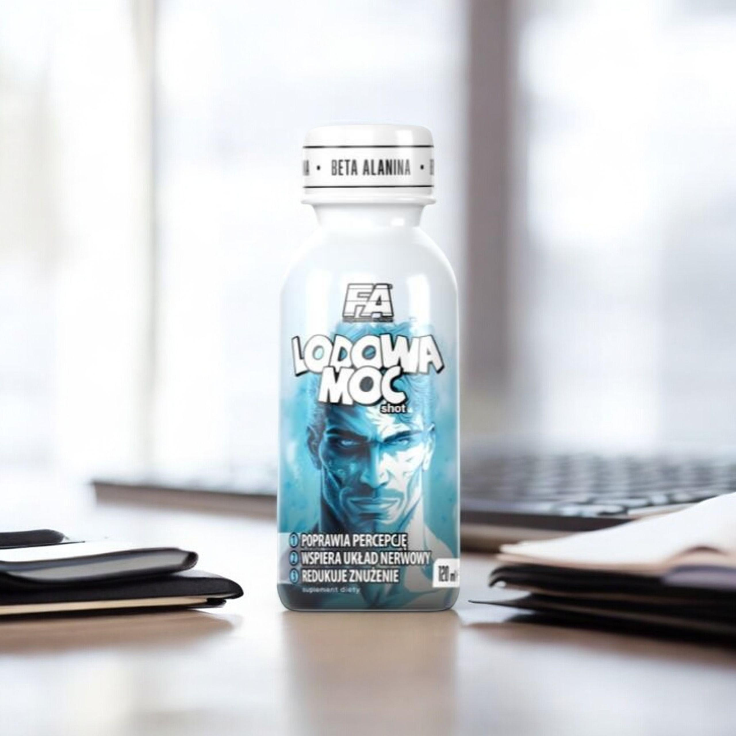 FITNESS AUTHORITY - Lodowa Moc Shot - 3x 120ml - Lemon Ice Tea