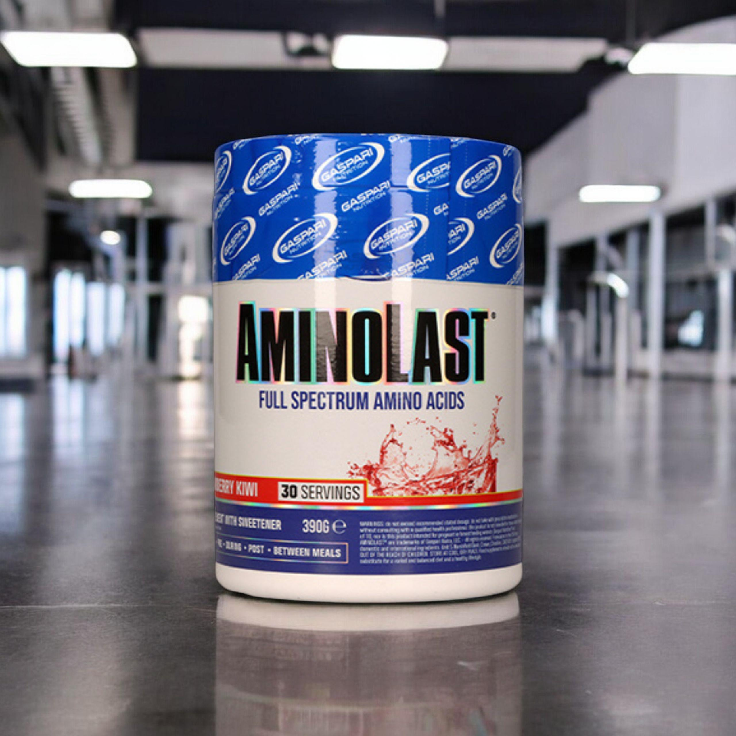 GASPARI NUTRITION - Aminolast - 390g - Strawberry Kiwi