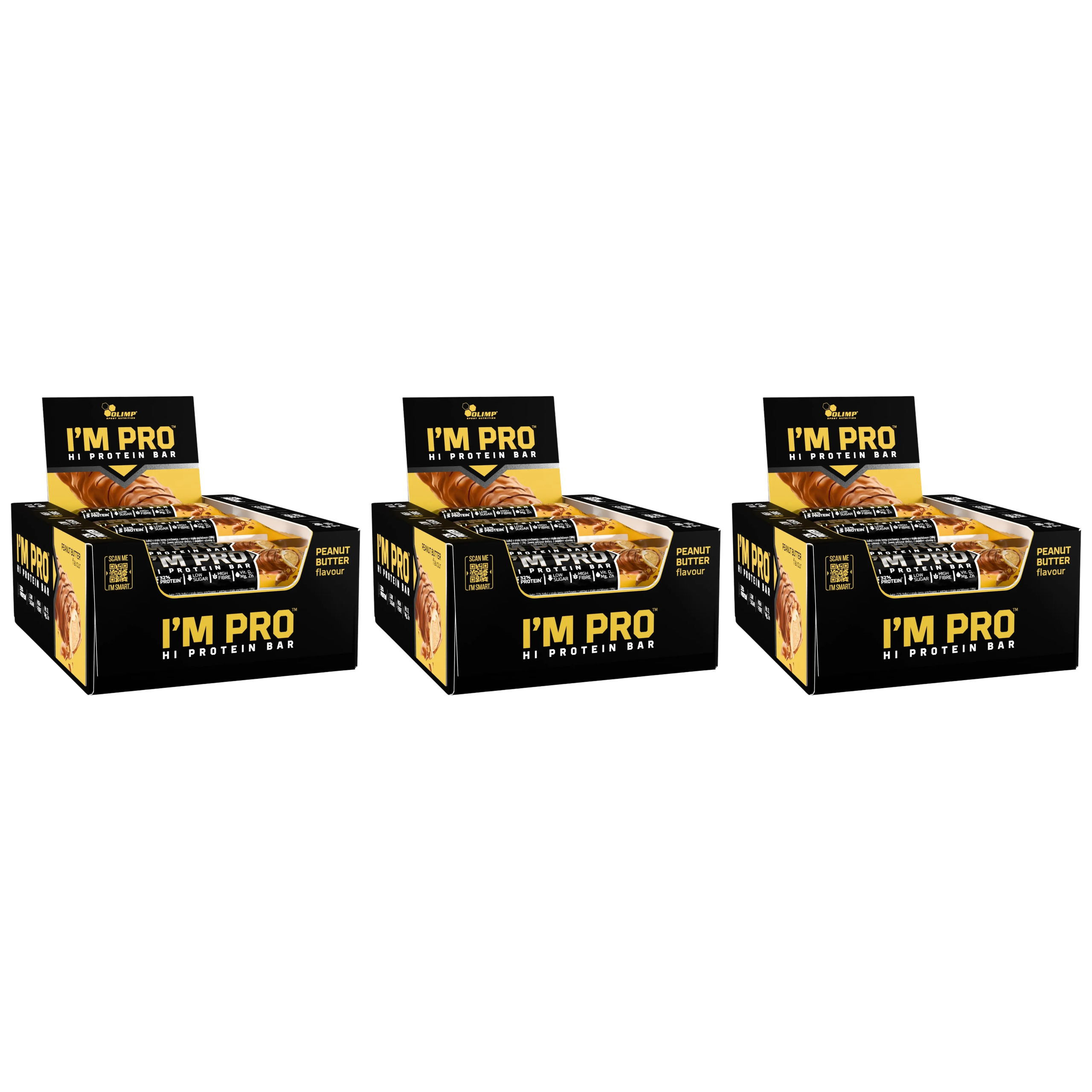 OLIMP - Protein Bar - 15x 3x 40g - Peanut Butter