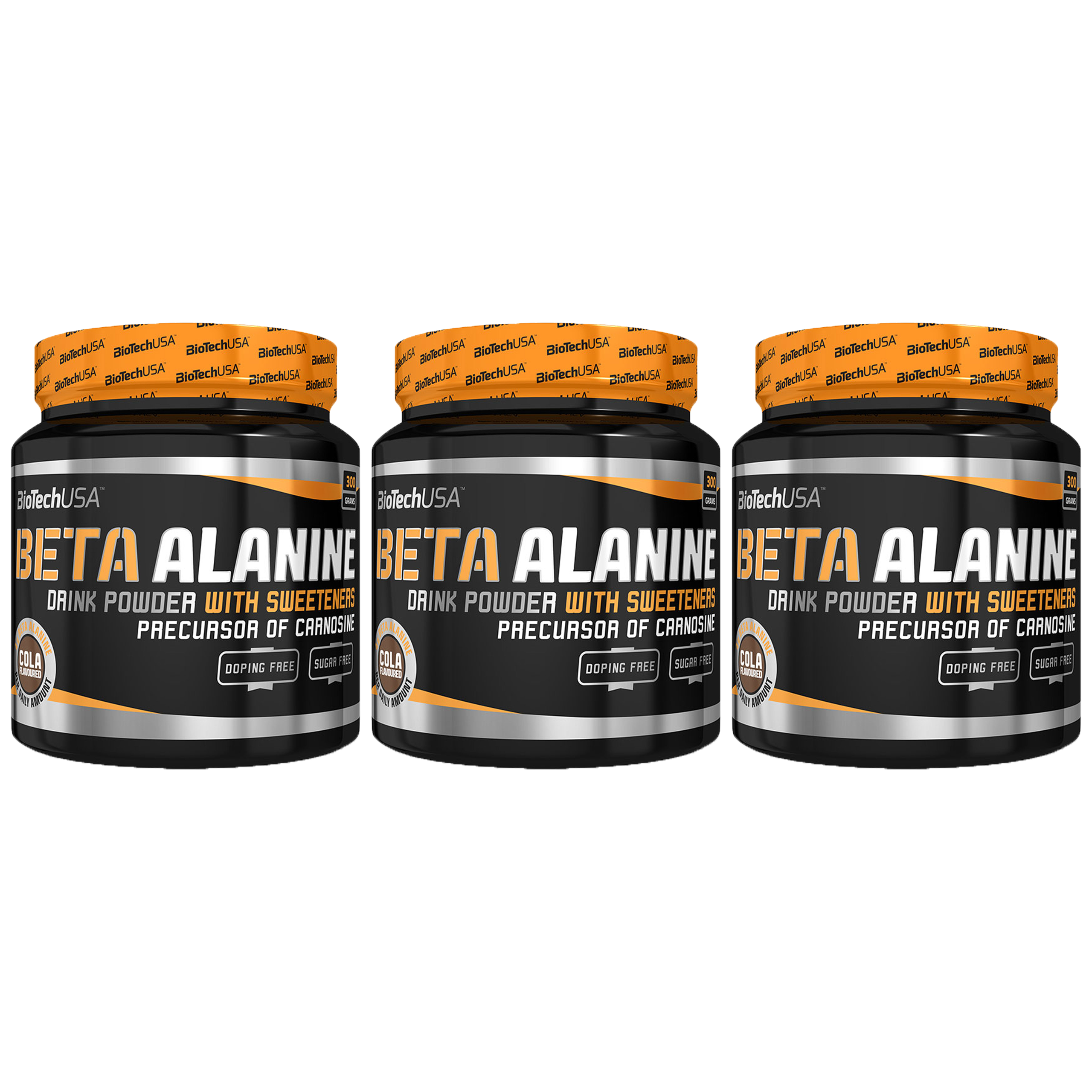 BioTech USA Beta Alanine - 3x 300g