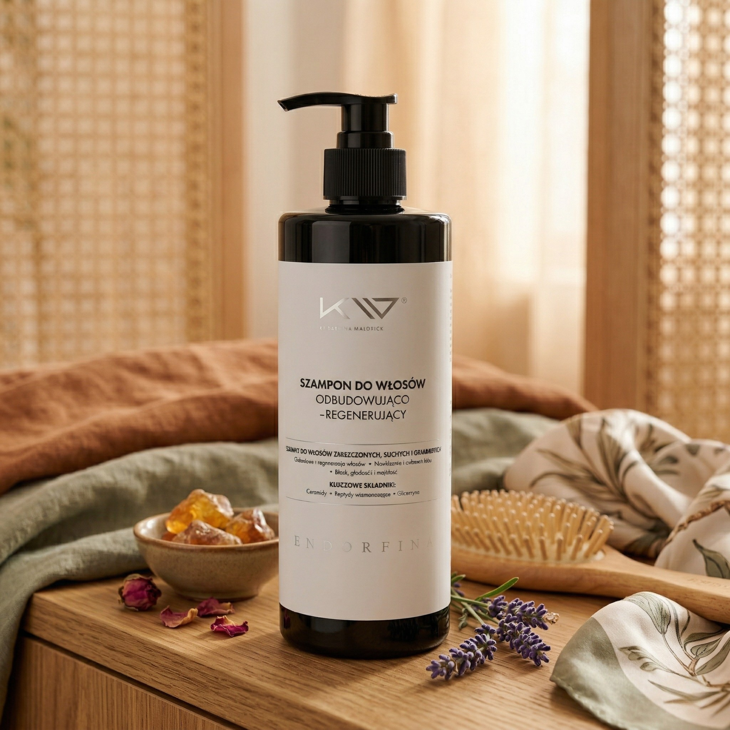 KAMILA WYBRAŃCZYK - Szampon do Włosów Odbudowująco-Regenerujący - 500ml