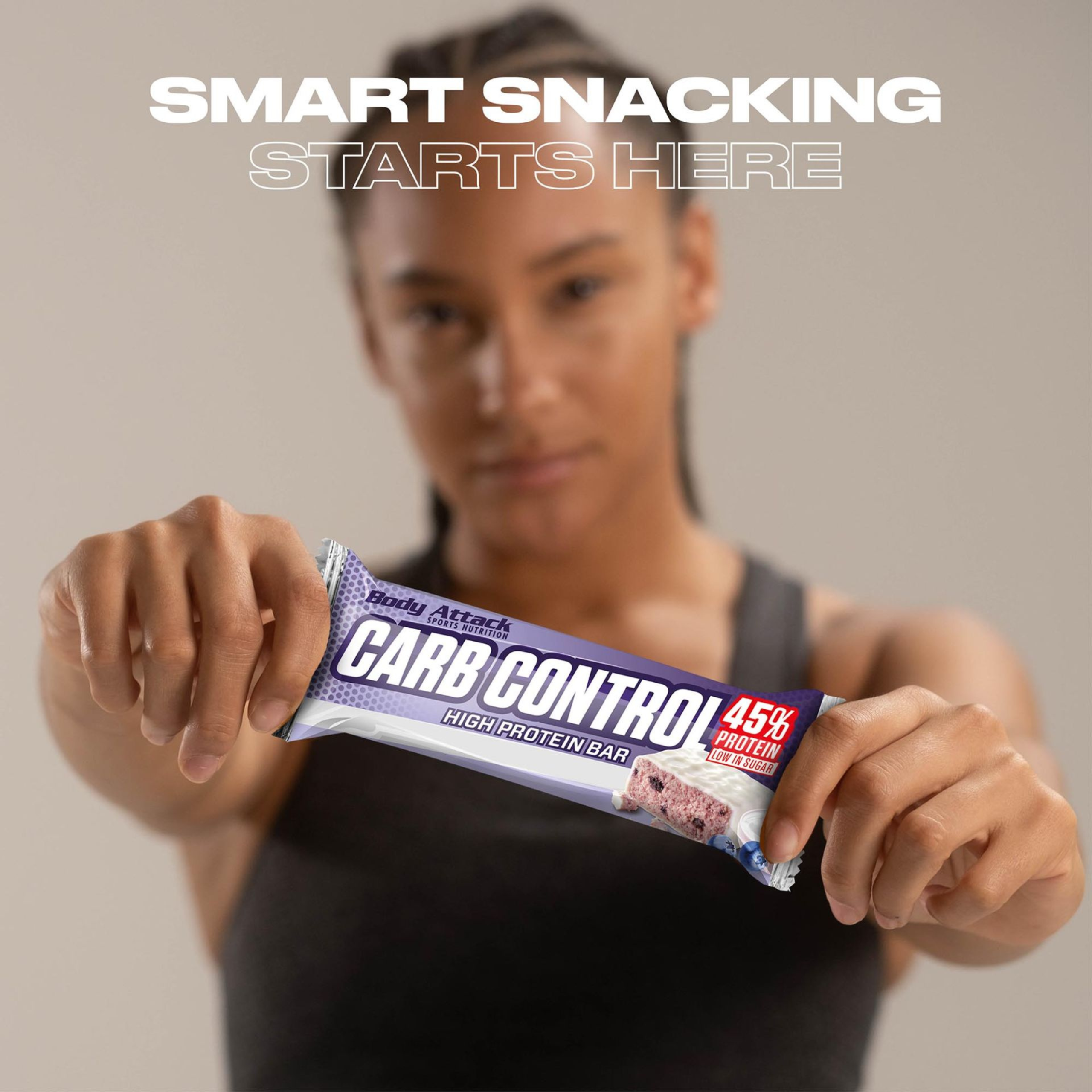 BODY ATTACK - Baton Carb Control - 15x 2x 100g