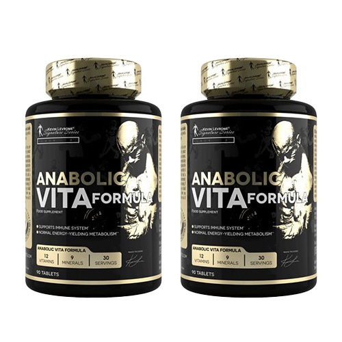 KEVIN LEVRONE - Anabolic Vita Formula - 2x 90tabs.