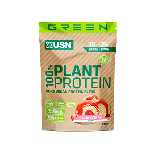 Ultimate Sports Nutrition USN 100% Plant Protein - 3x 900g