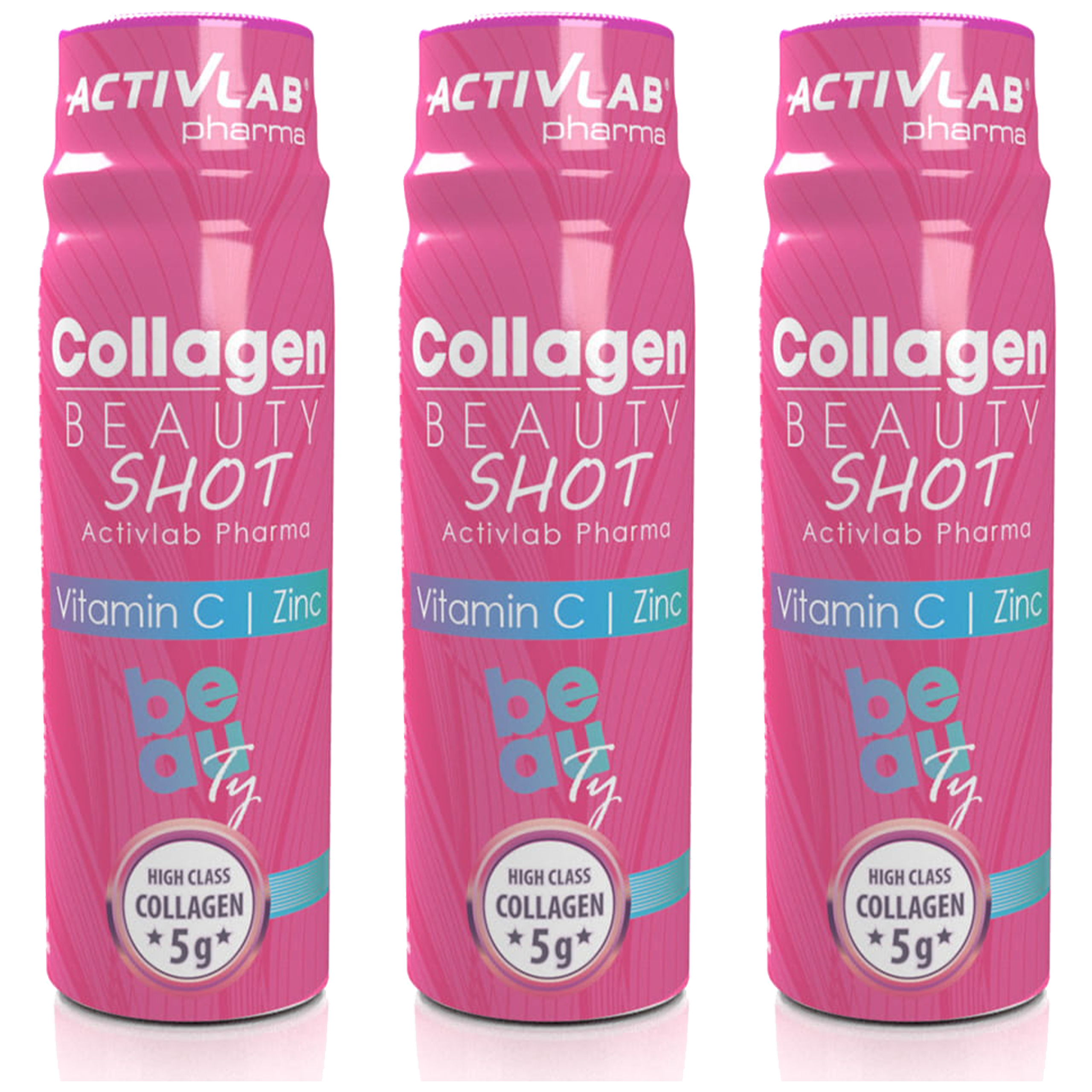 ACTIVLAB PHARMA Collagen Beauty Shot - 3x 80ml - Kolagen w Szocie
