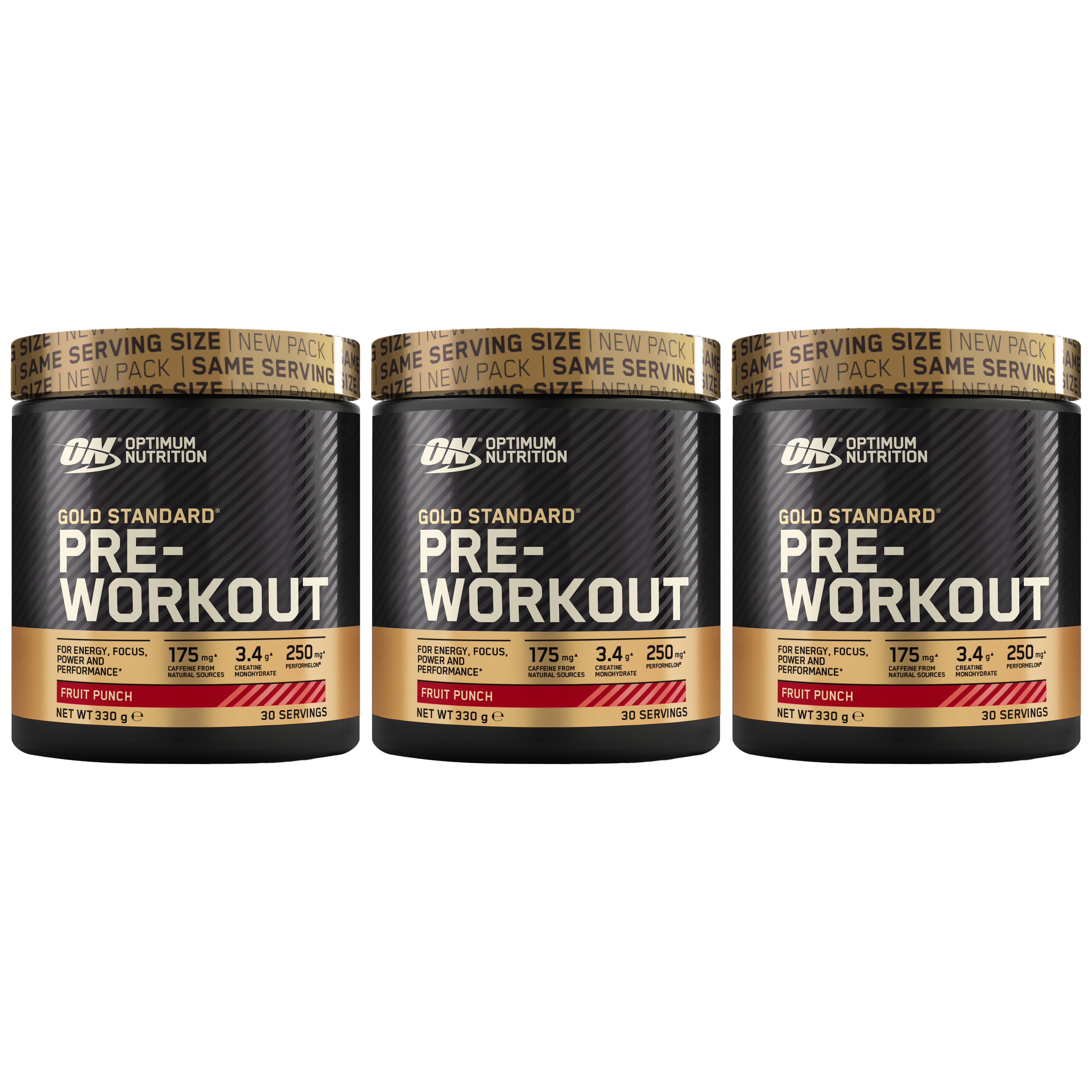 OPTIMUM NUTRITION Gold Standard Pre Workout - 3x 330g