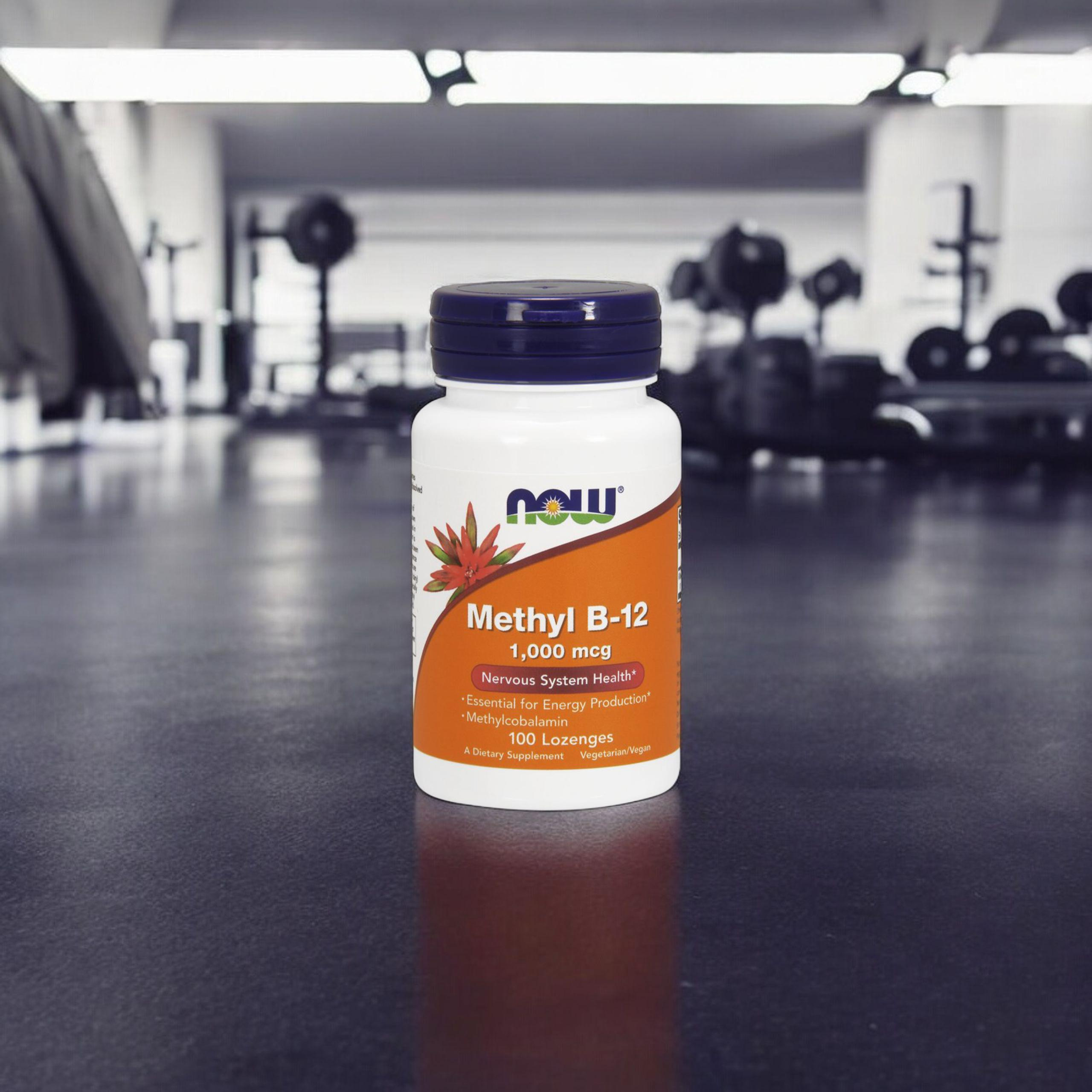 NOW Methyl B-12 1000mcg - 100 lozenges