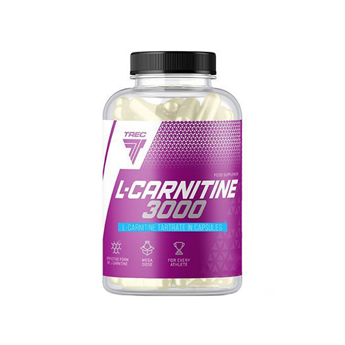 TREC L-Carnitine 3000 - 60caps. - 3x L-Karnityna