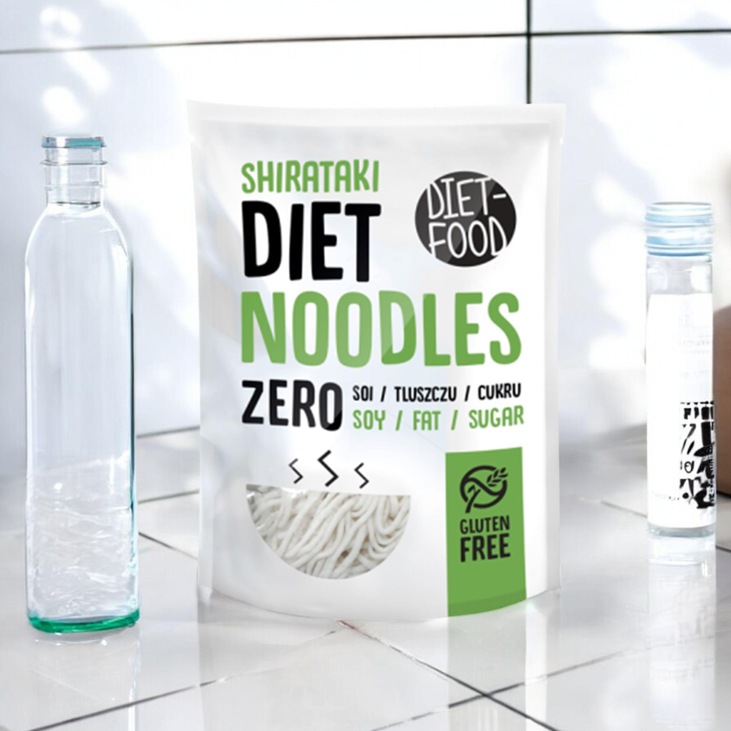 DIET FOOD Diet Noodles - 200g - Makaron Konjac