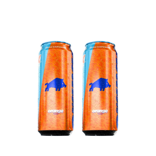 DZIK - Dzik Energy Zero - 2x 500ml - Orange