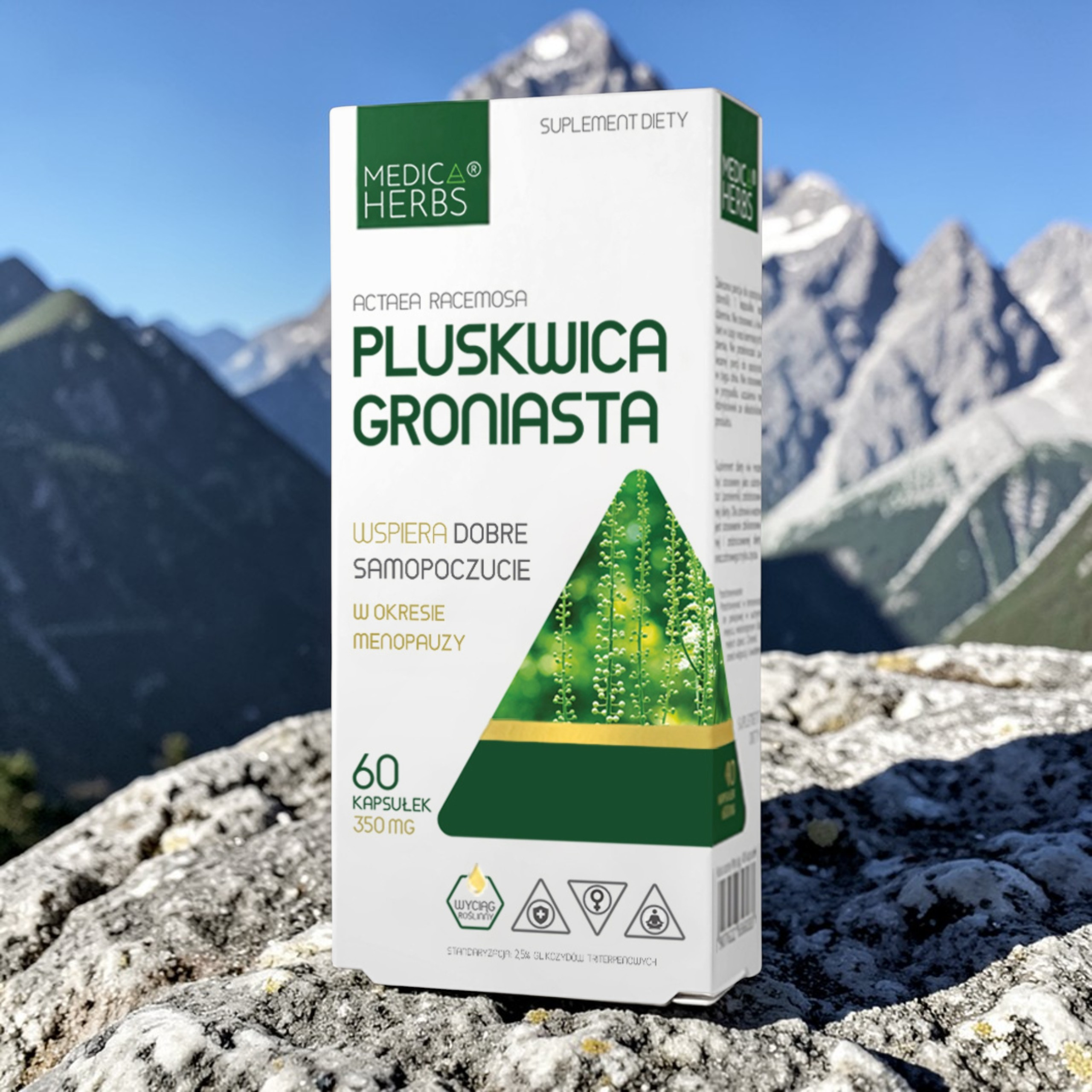 MEDICA HERBS - Pluskwica Groniasta - 2x 60caps.