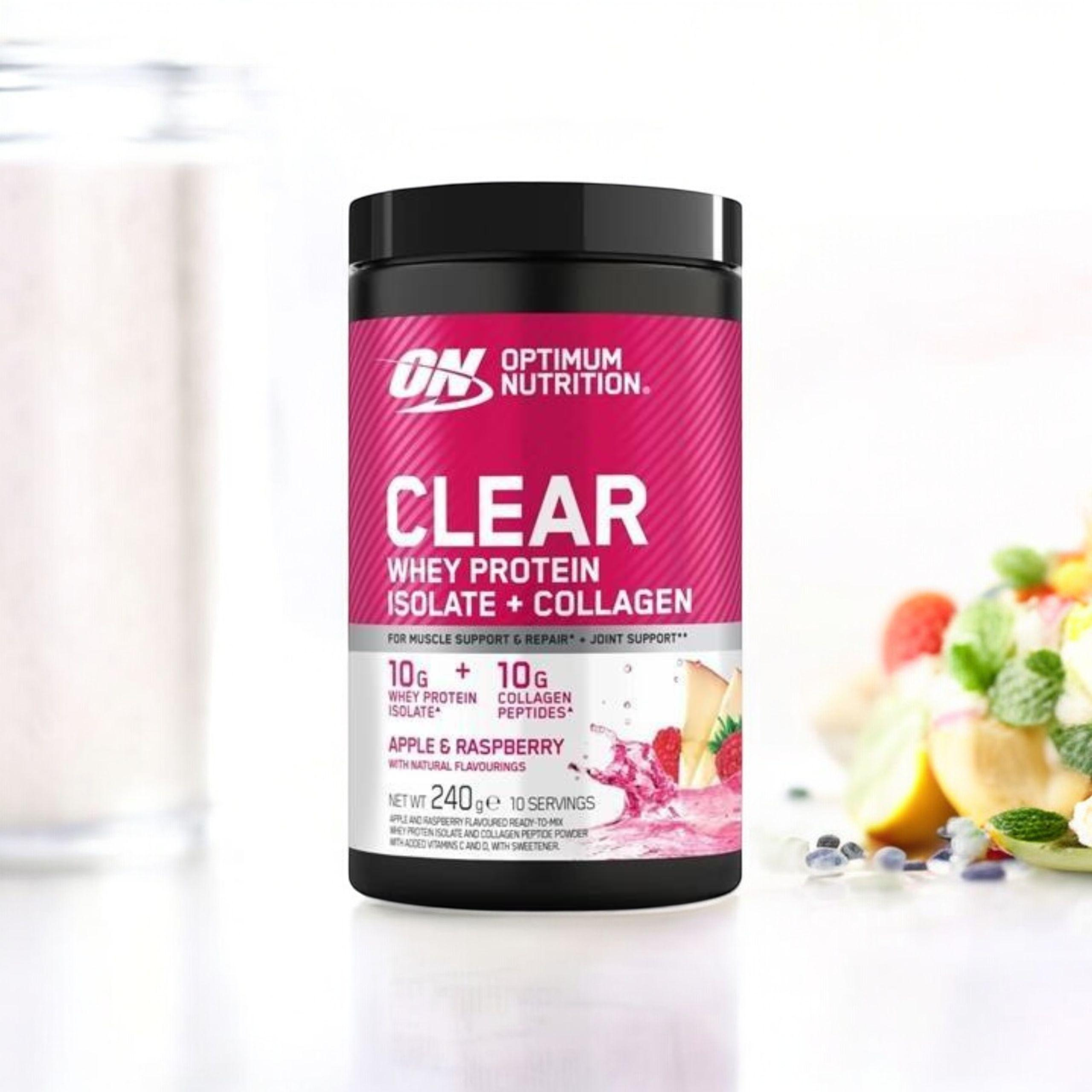 OPTIMUM NUTRITION - Whey Collagen - 240g - Apple Raspberry