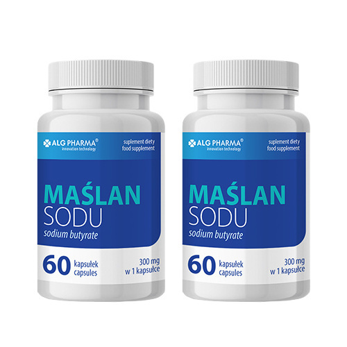 ALG PHARMA - Maślan Sodu - 2x 60caps.