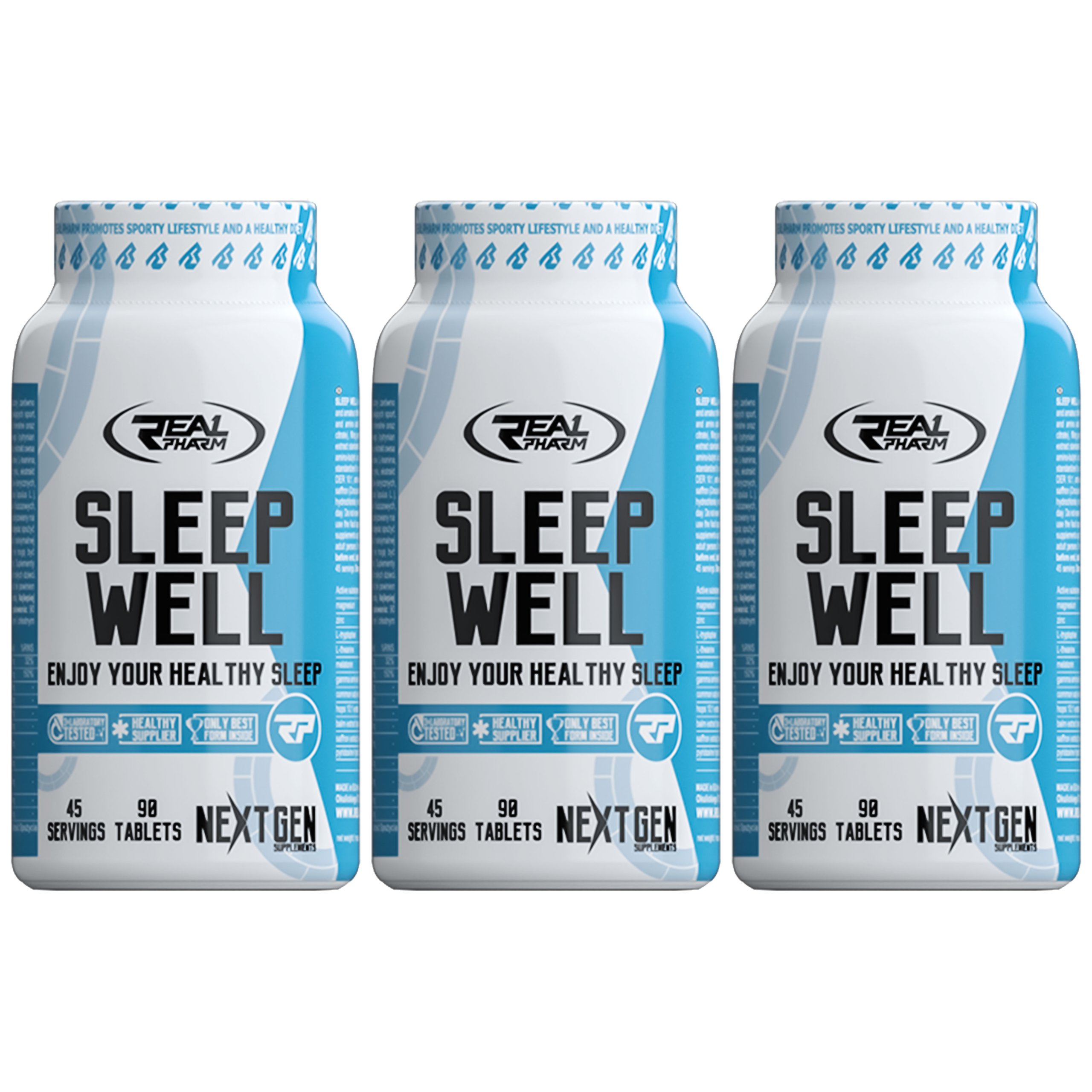 REAL PHARM Sleep Well - 3x 90tabs