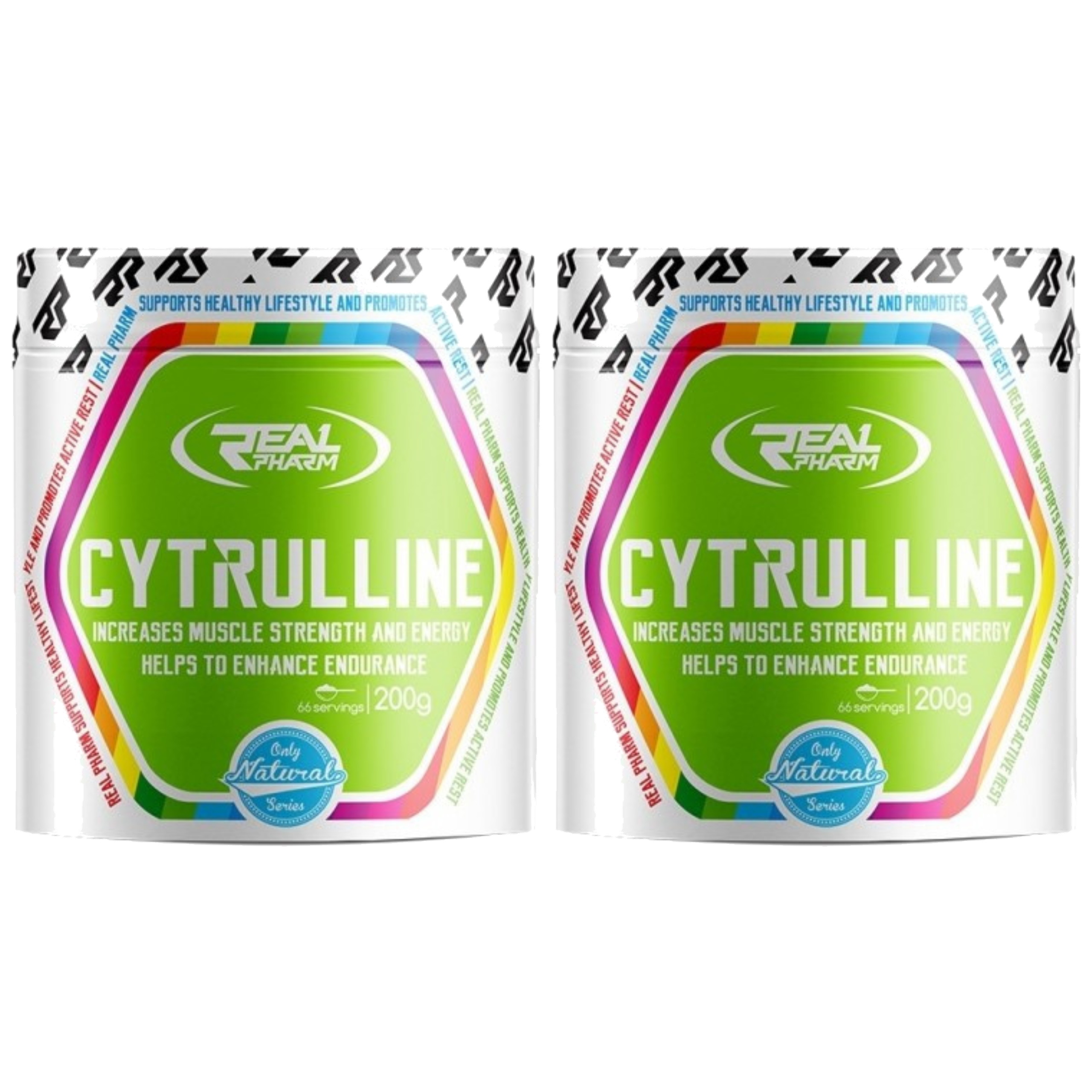 REAL PHARM - Citrulline - 2x 200g - Natural