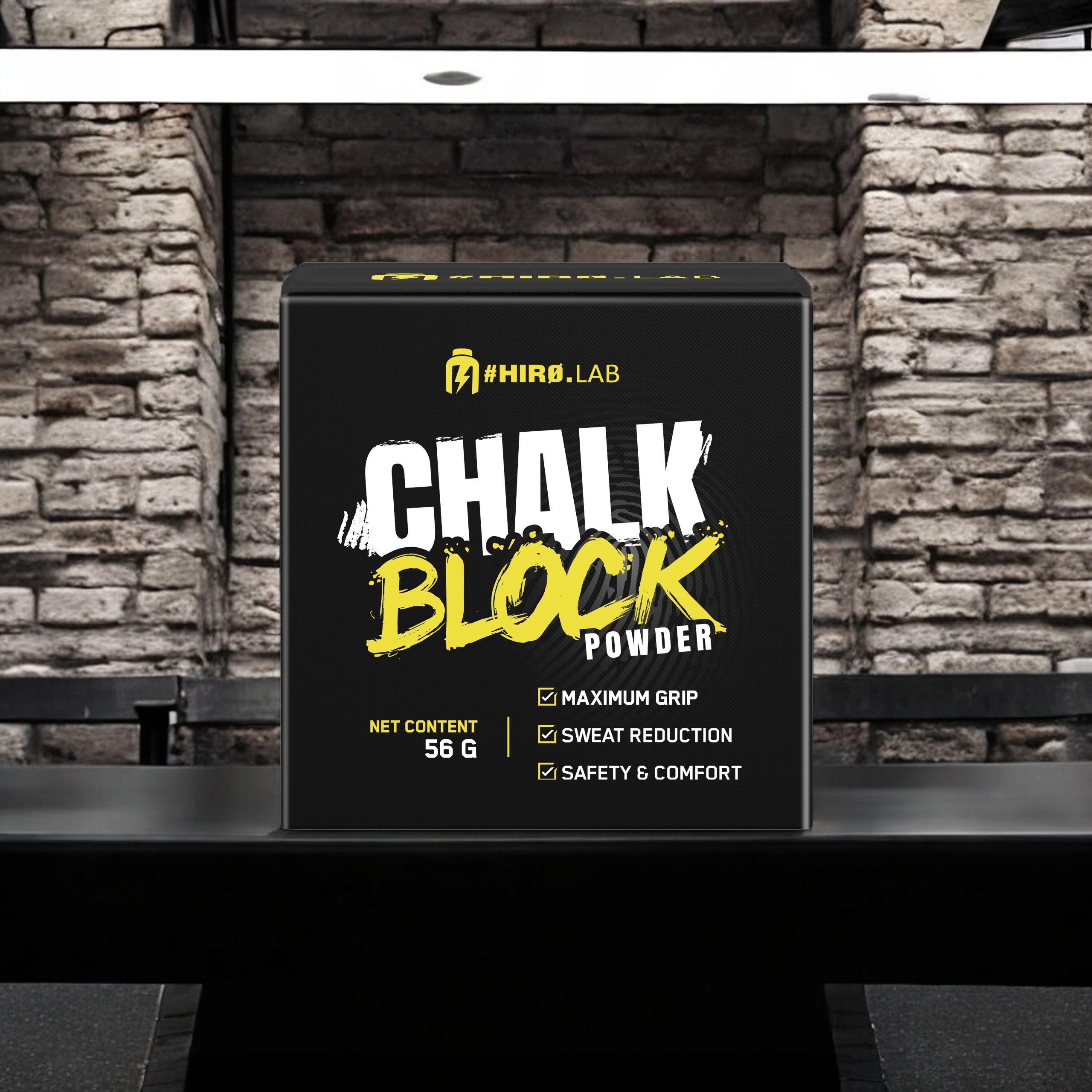 Hiro.Lab Chalk Block Powder - 56g - Magnezja w kostce