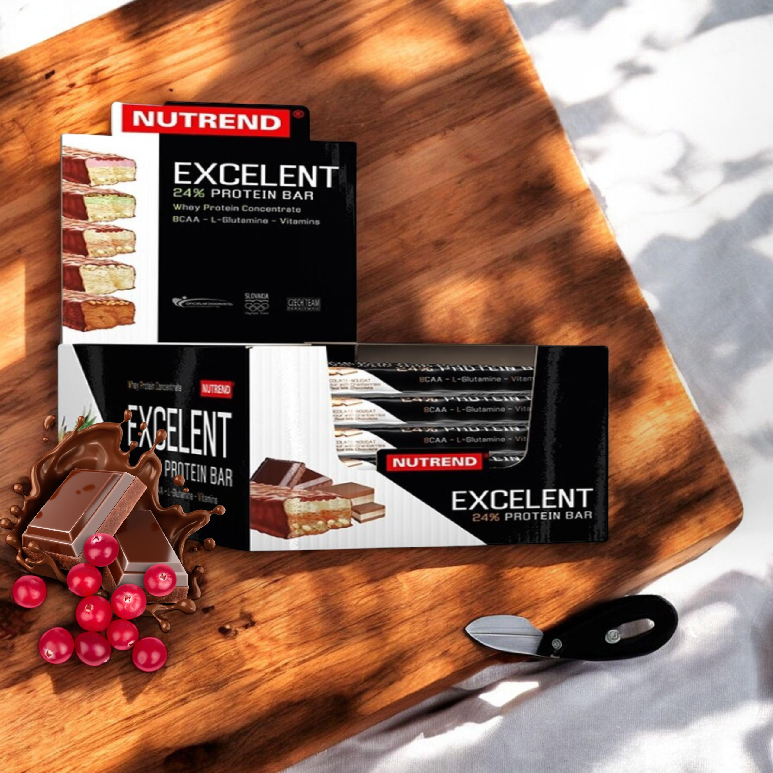 NUTREND - Excelent Protein Bar - 18x 2x 85g
