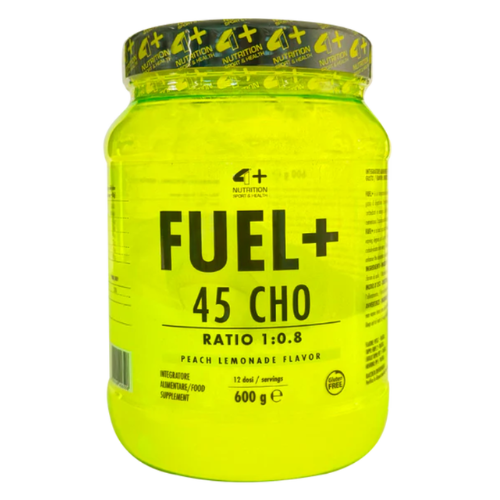 4+ NUTRITION - Fuel+ 45 CHO - 2x 600g - Peach Lemonade