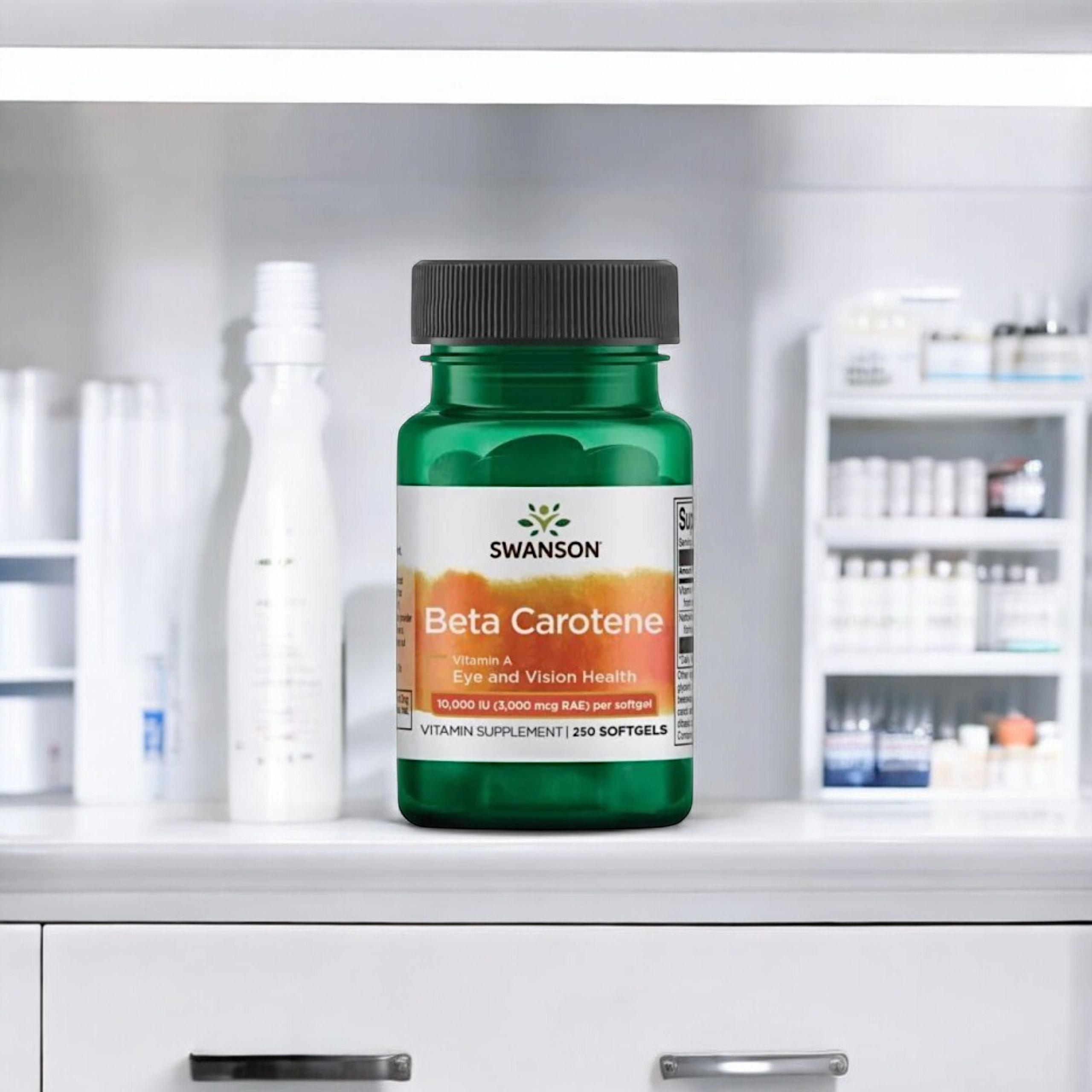 SWANSON Beta Carotene 10000IU - 2x 250softgels