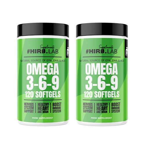 HIRO.LAB Omega 3-6-9 - 2x 120softgels
