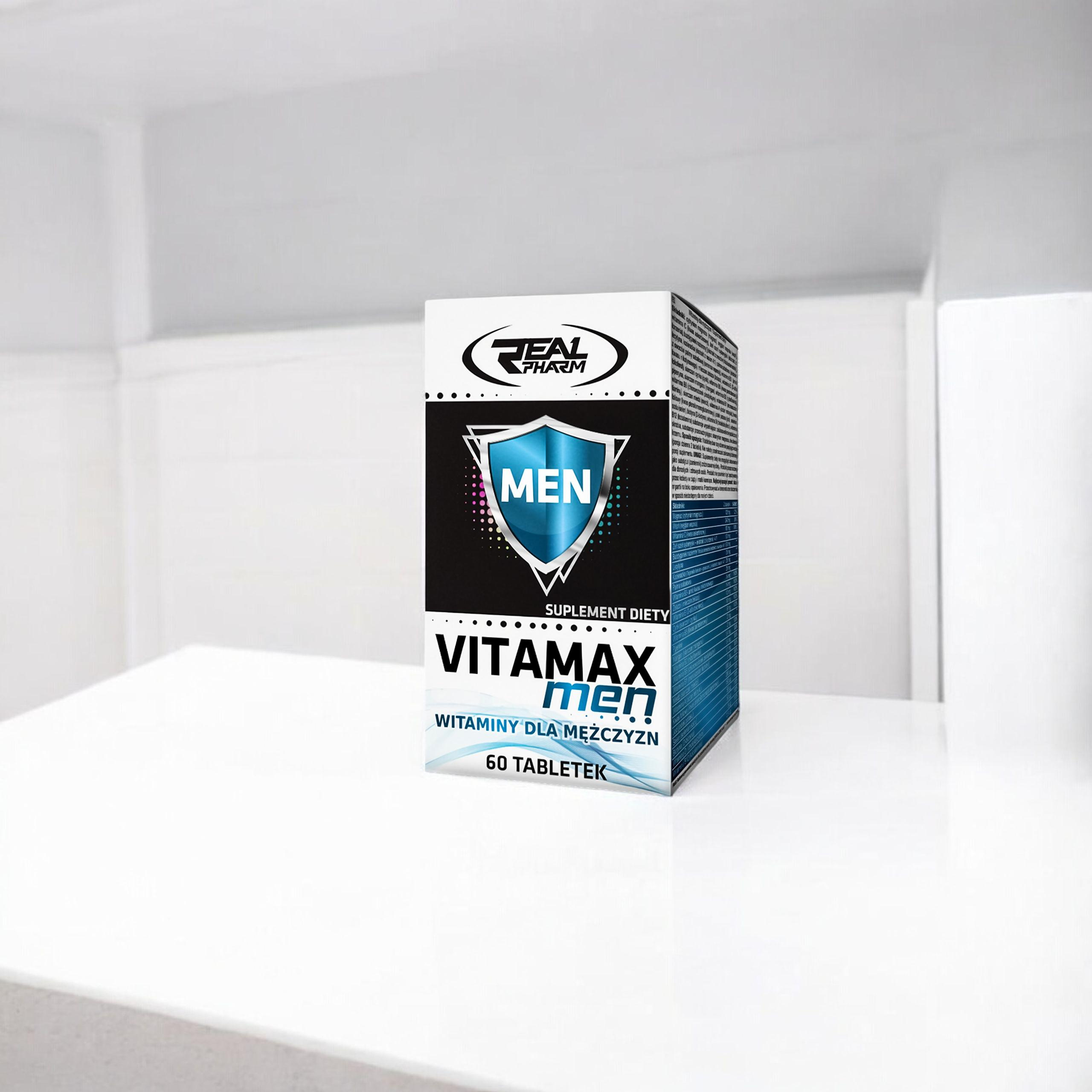 REAL PHARM Vitamax Men - 2x 60tabs