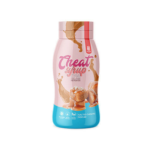 Cheat Meal Nutrition Syrup 0% (Syrop zero kalorii) - 2x 500ml - Słony karmel