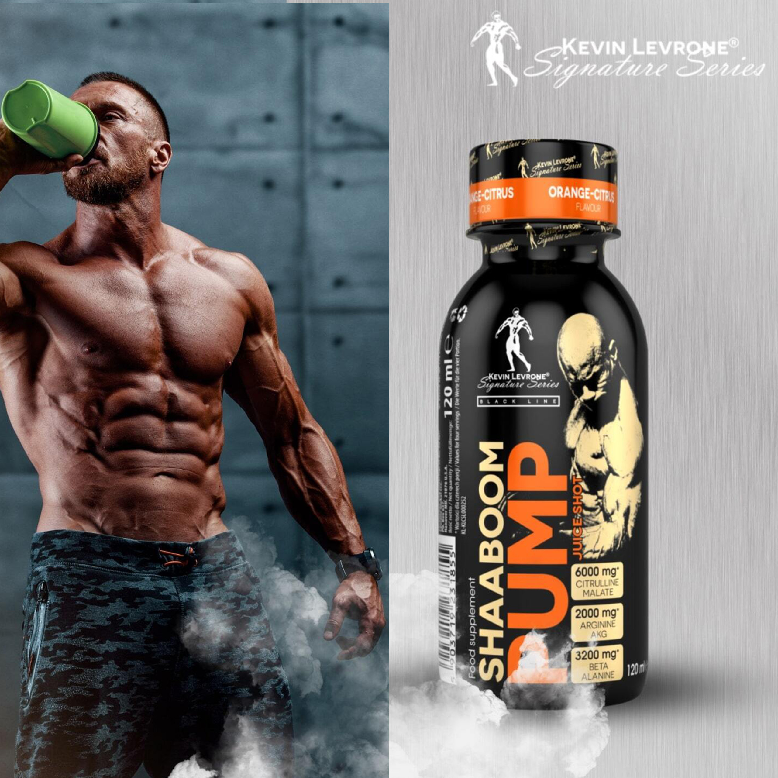 KEVIN LEVRONE - SHAABOOM PUMP Juice SHOT - 12x 3x 120ml