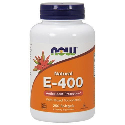 NOW Vitamin E-400 MT - 2x 250softgels