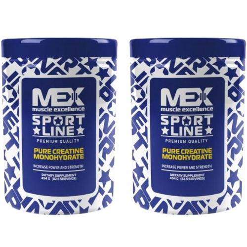 MEX NUTRITION - Pure Creatine Monohydrate - 2x 454g