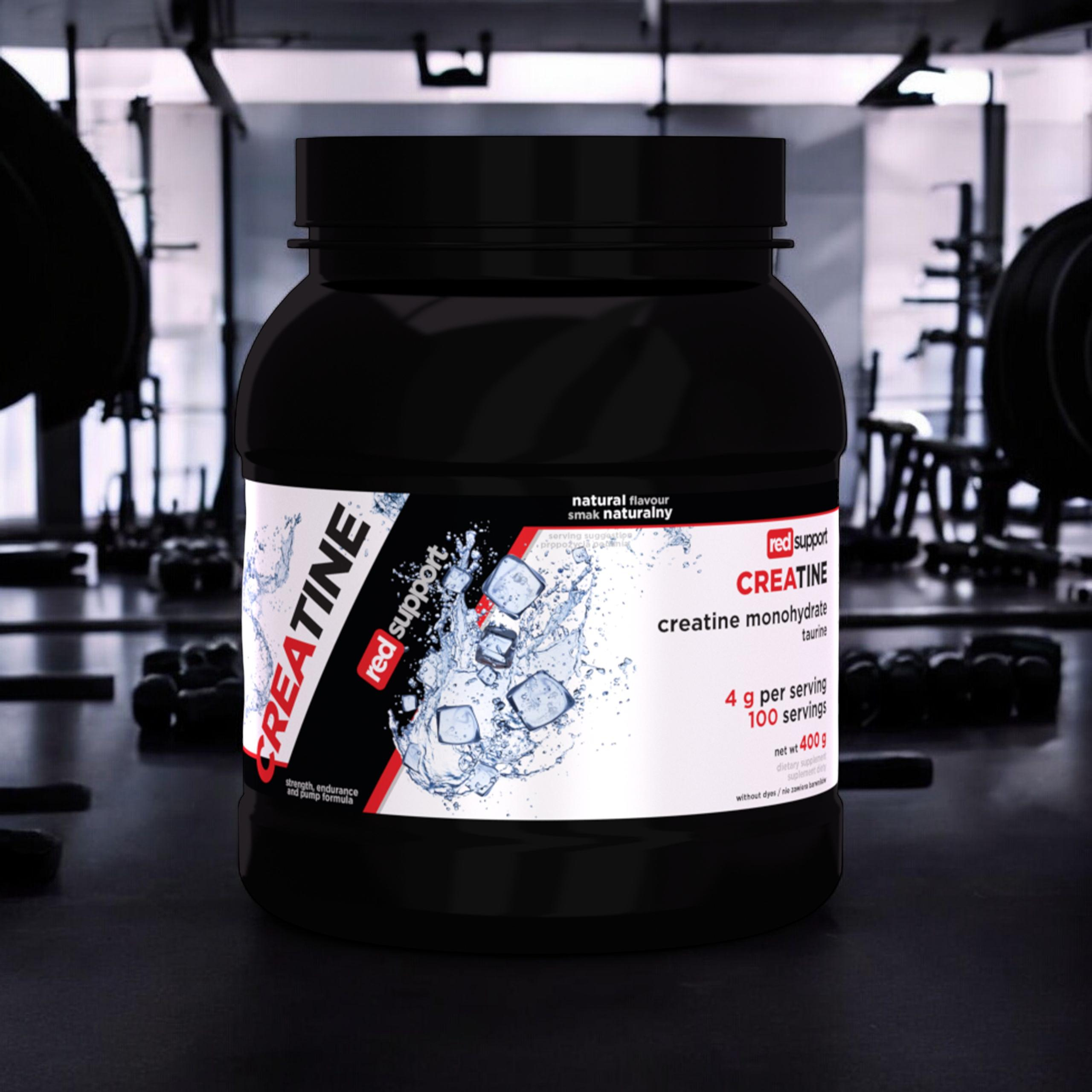 RED SUPPORT Creatine - 3x 400g