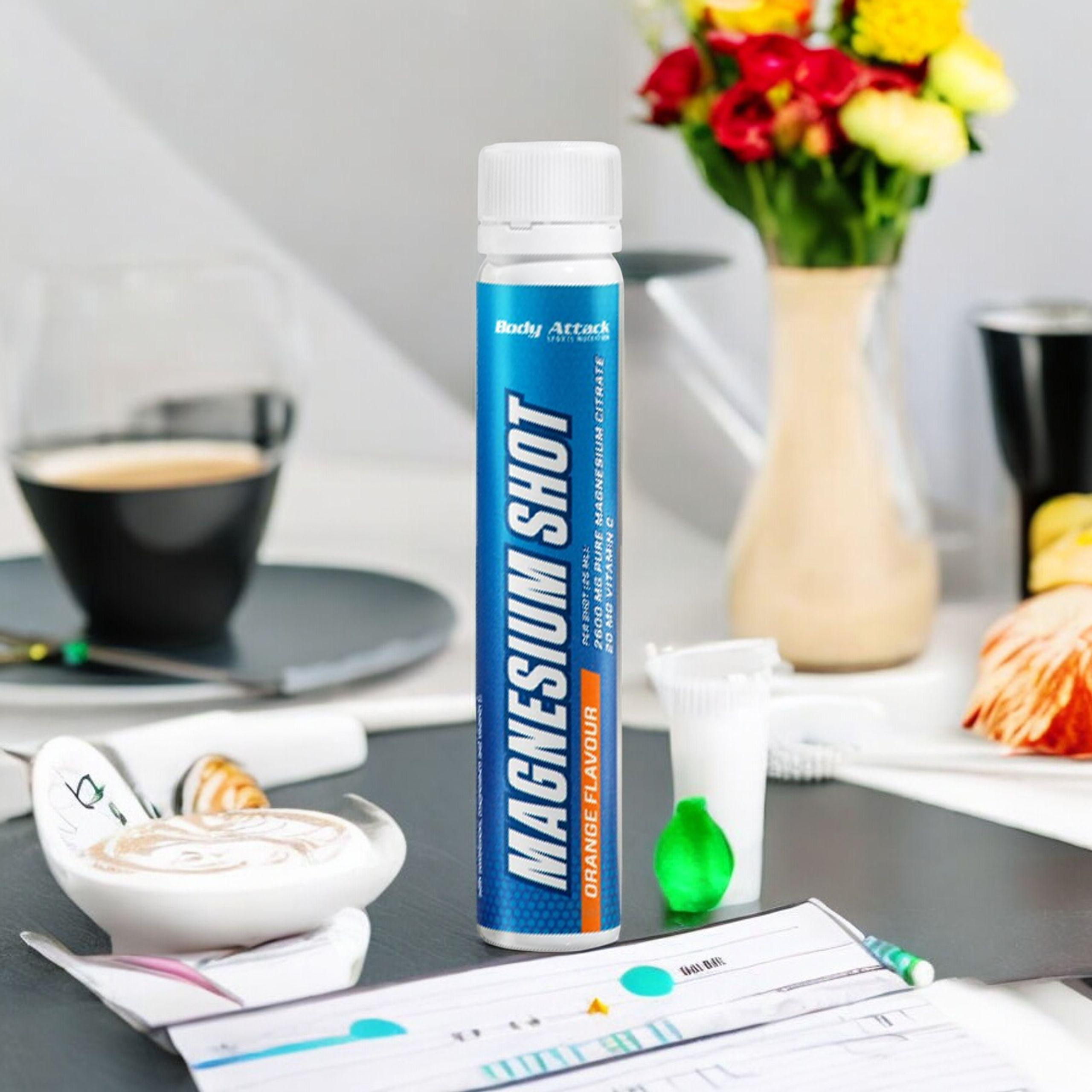 BODY ATTACK Magnesium Shot - 2x 25ml - Orange