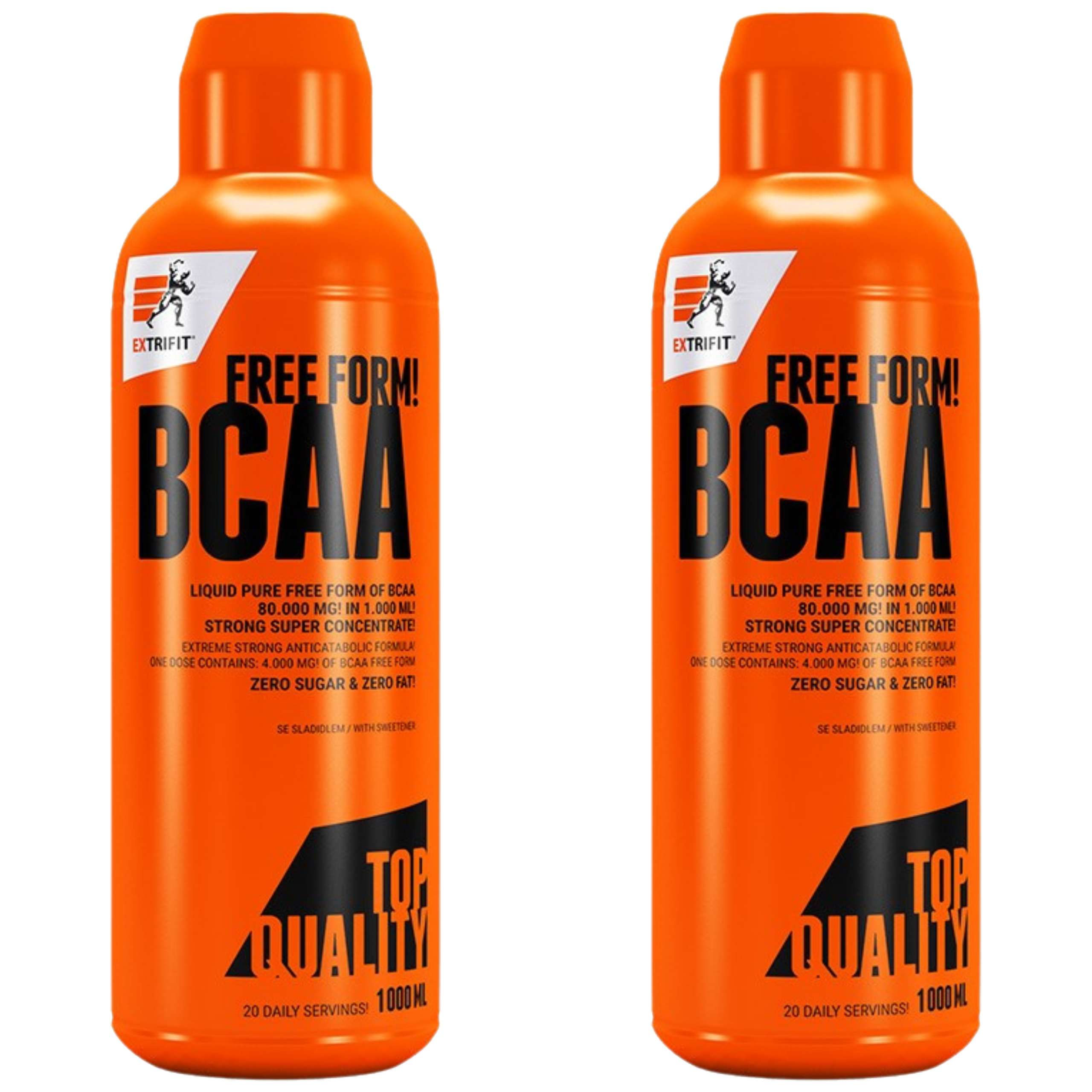 EXTRIFIT BCAA 80000mg Liquid - 2x 1000ml