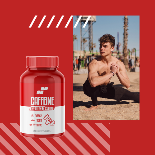 2x MP NUTRITION Caffeine 200mg - 200tabs