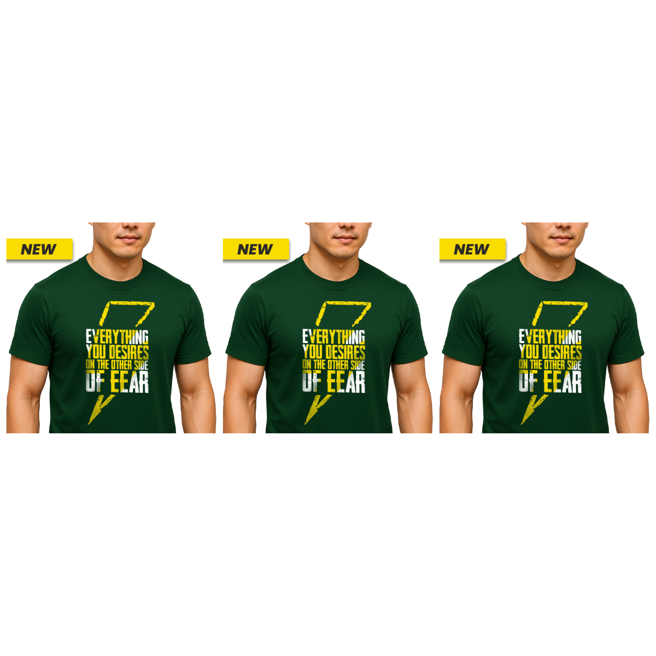 HIRO.LAB T-Shirt Desire — zestaw 3x