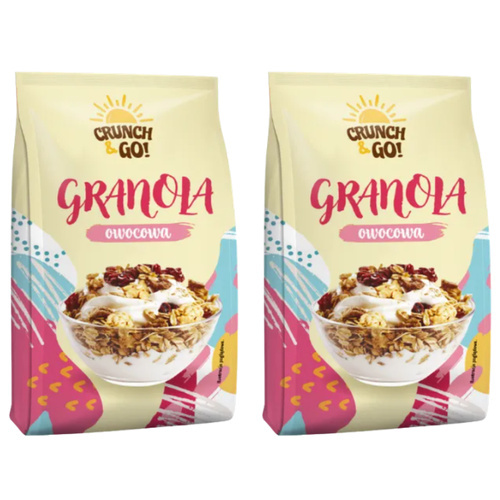 SANTE - Granola Crunch&Go - 2x 380g