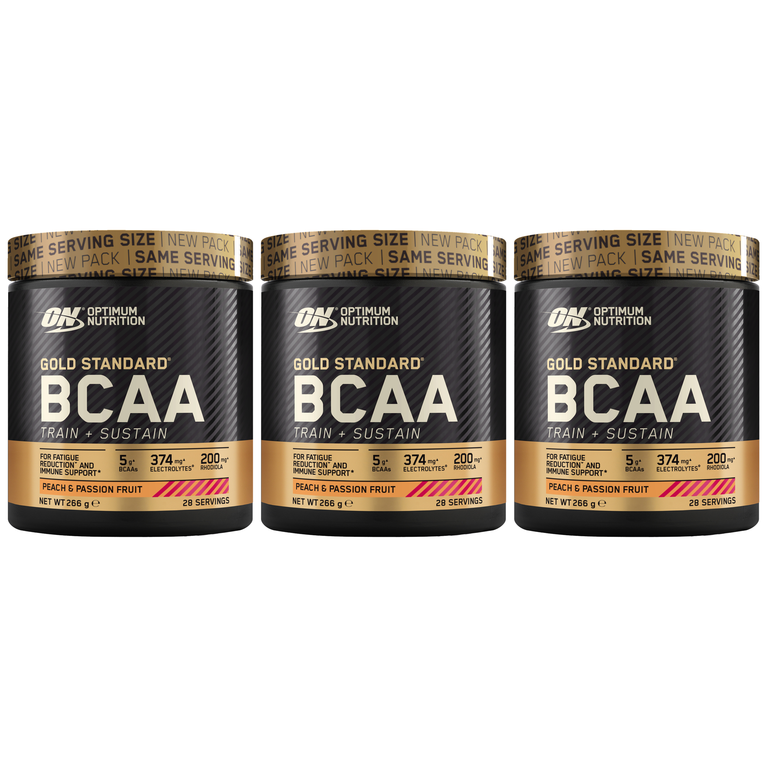OPTIMUM NUTRITION BCAA Train + Sustain - 3x 266g