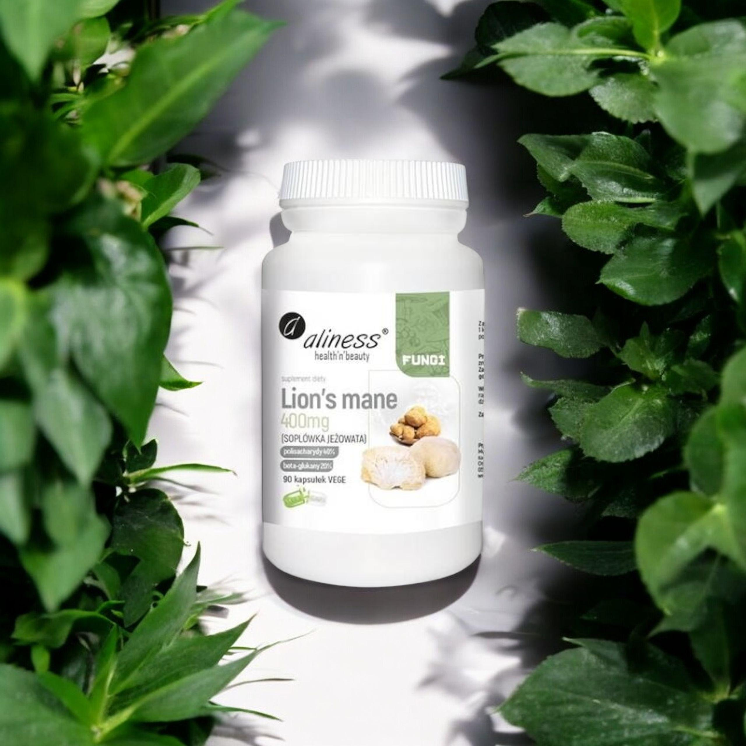 ALINESS - Lion's Mane 400mg - 90vcaps.