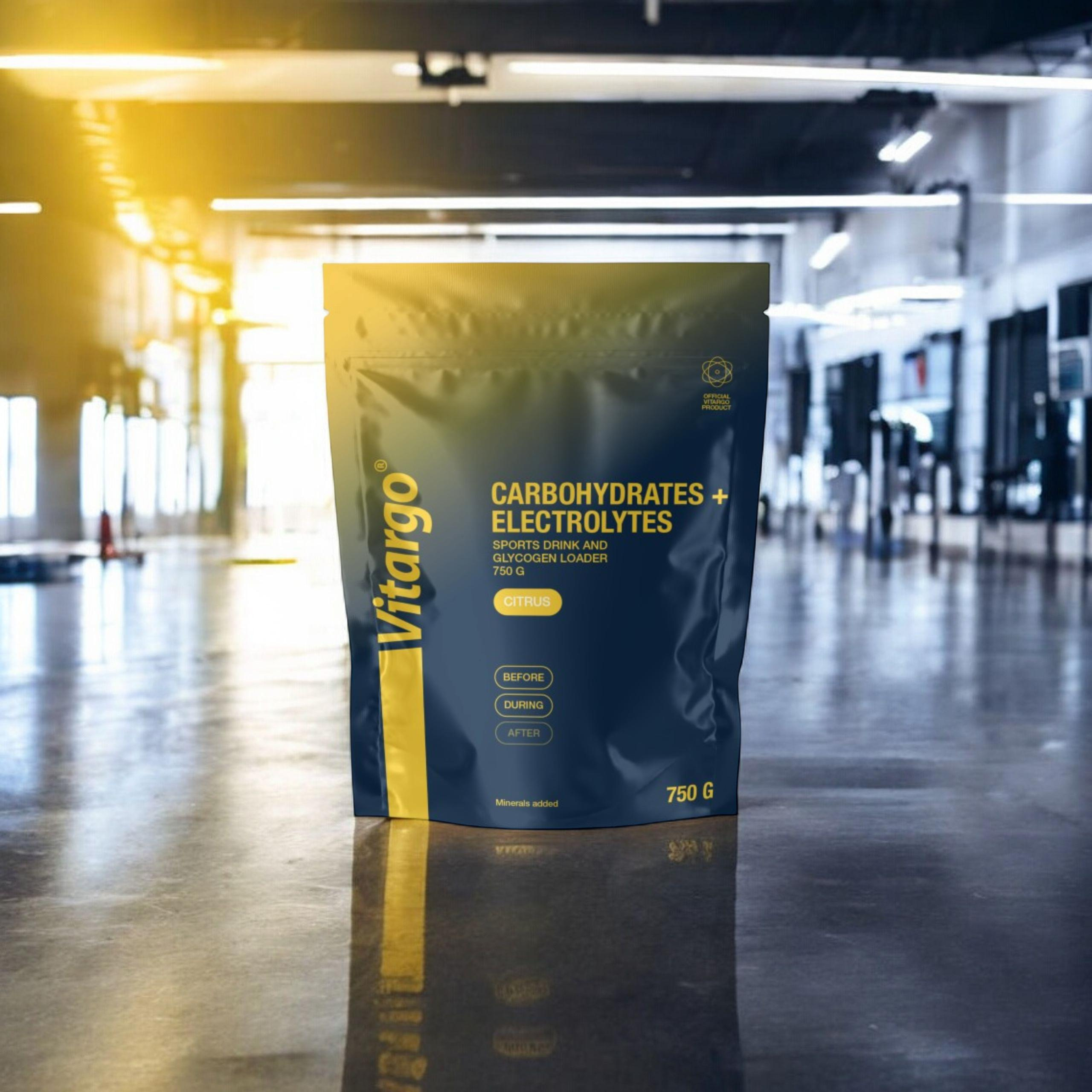 VITARGO - Carbohydrates + Electrolyte - 2x 750g - Citrus