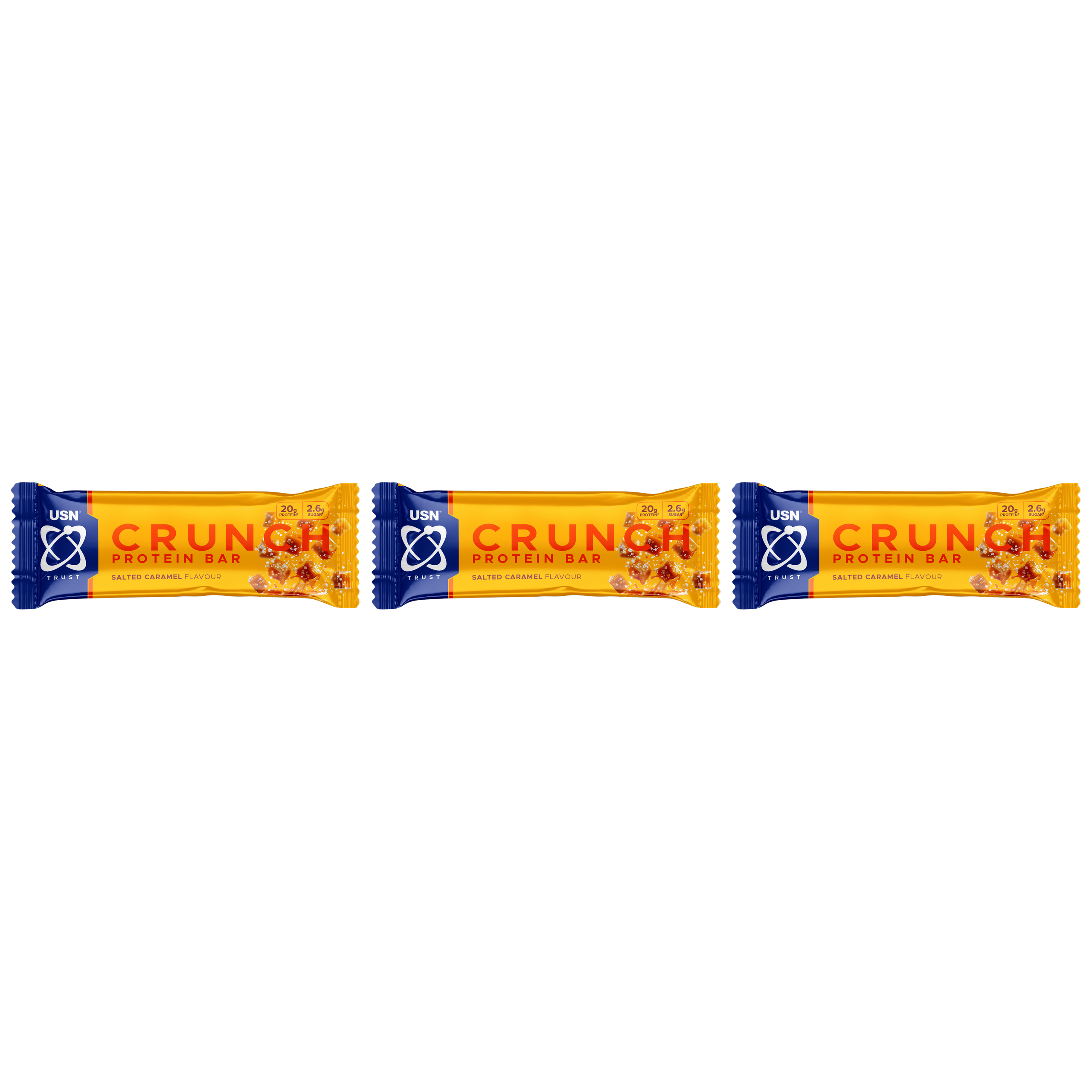 Ultimate Sports Nutrition USN - Trust Crunch - 3x 60g