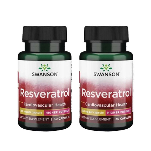 SWANSON Resveratrol 250mg - 2x 30caps