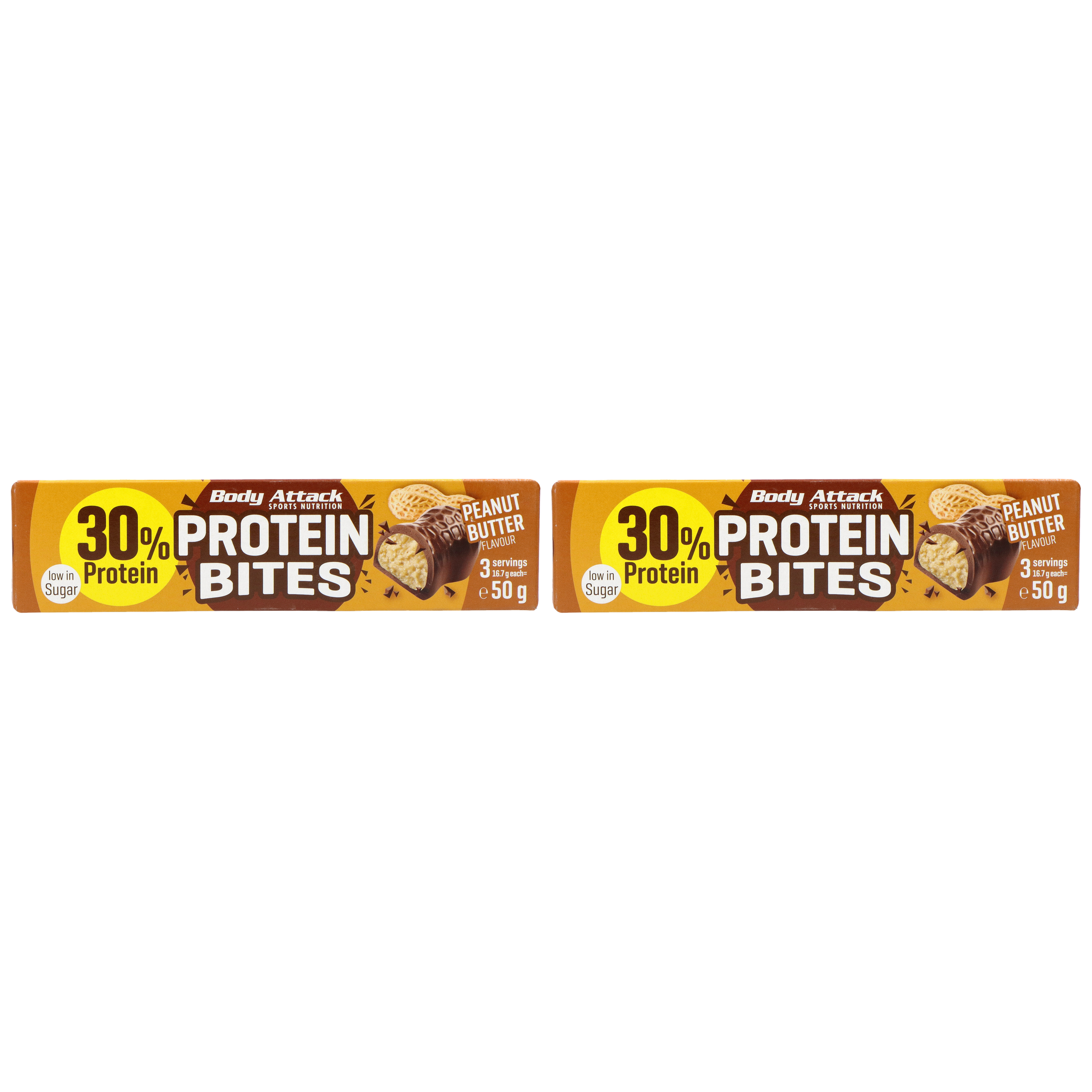 BODY ATTACK Protein Bites - 2x 50g
