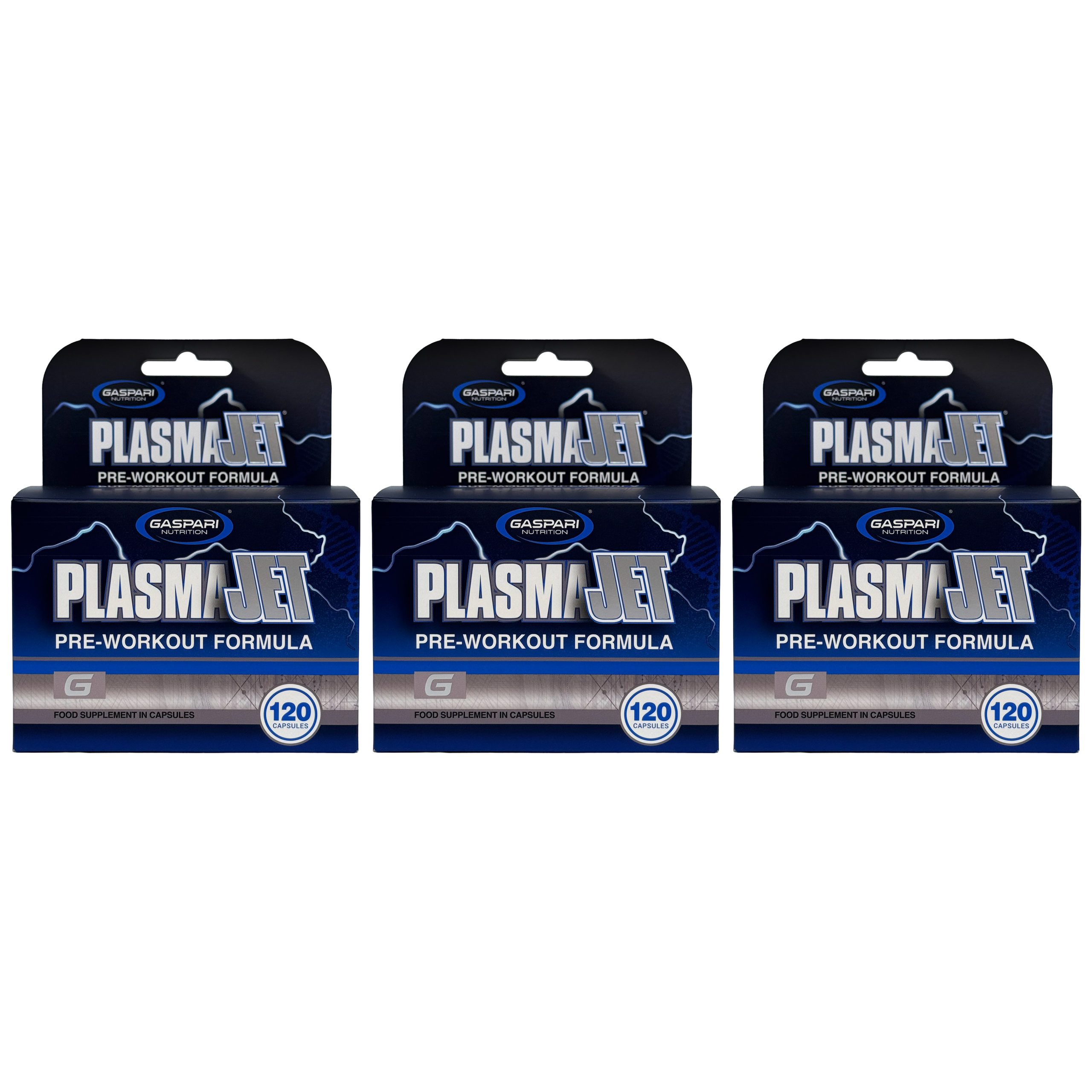 GASPARI NUTRITION - Plasma Jet - 3x 120caps. 